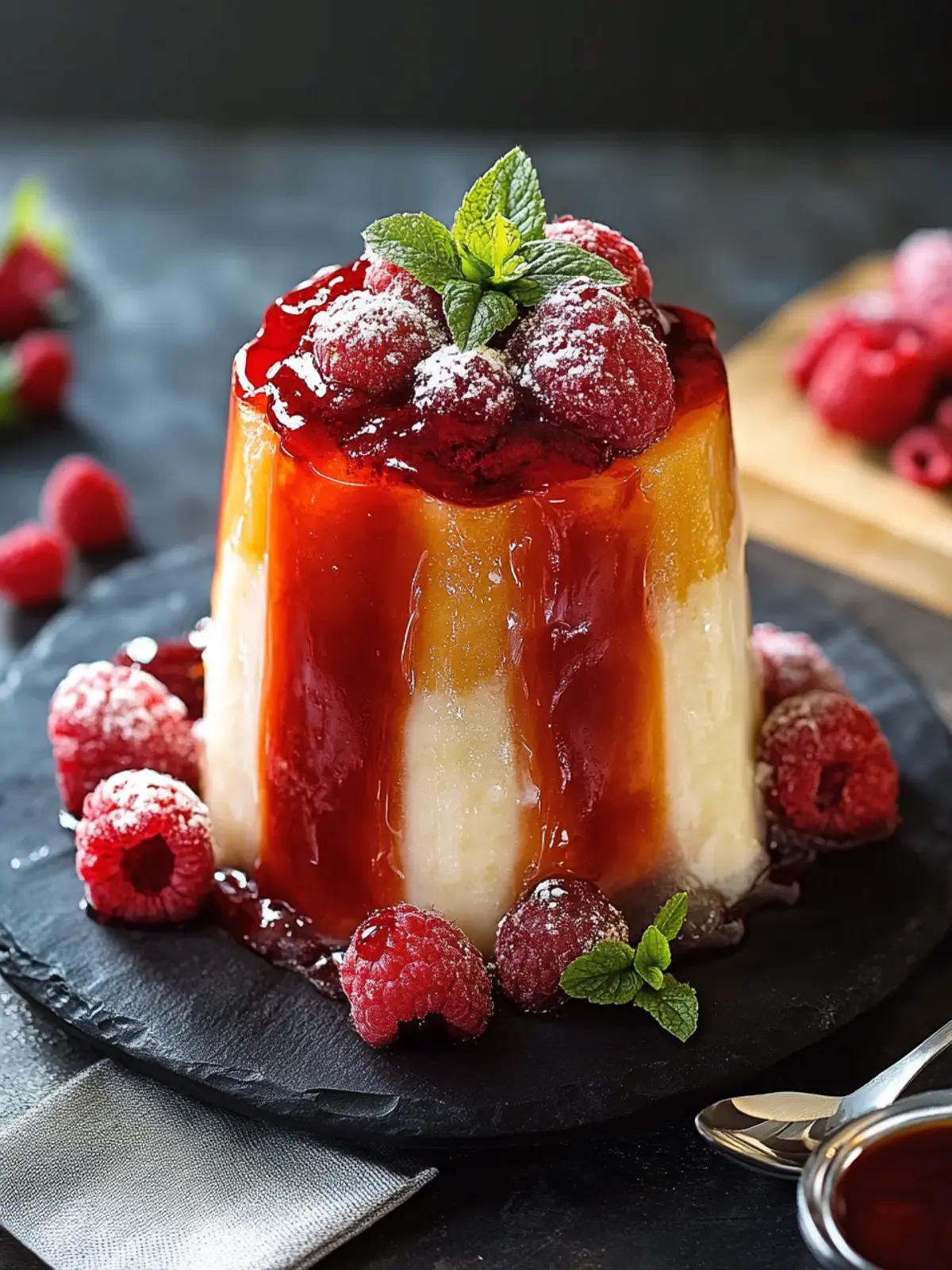 Einfaches Erdnon-alkoholisches Bier-Wackelpudding-Kuchen-Rezept