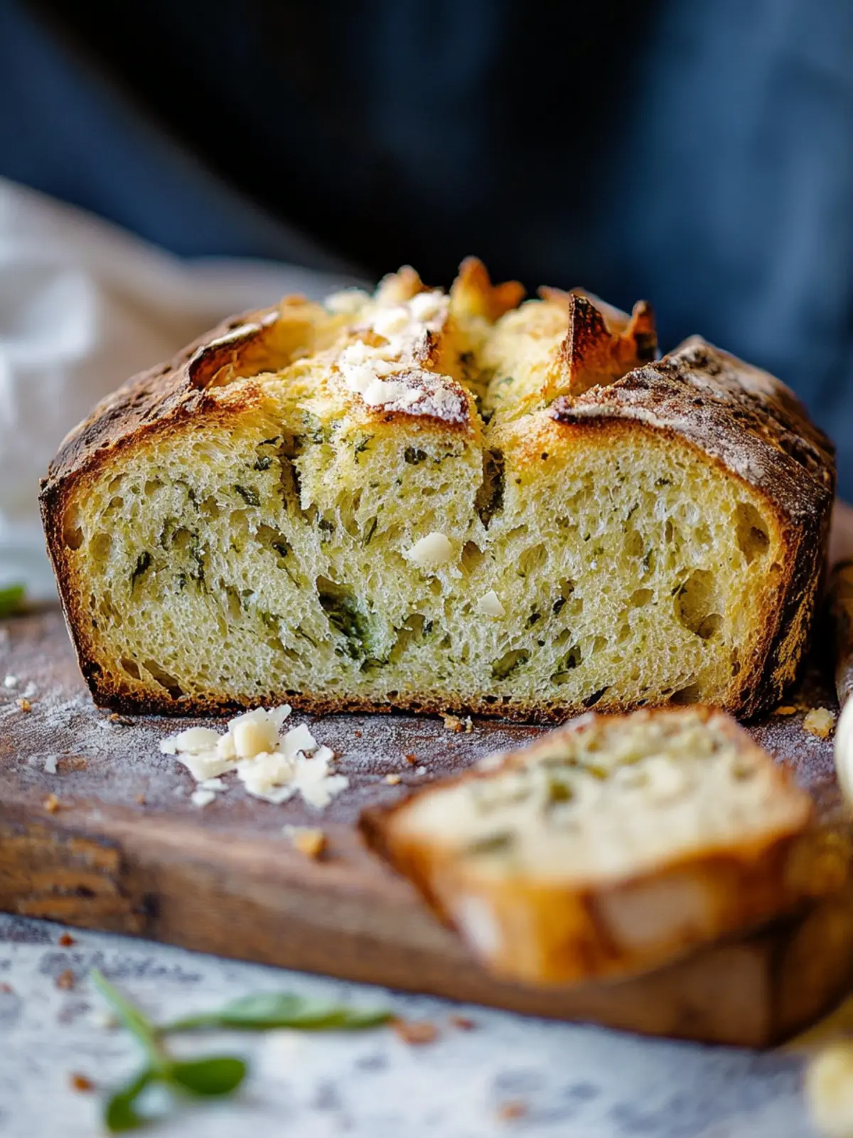 Bärlauch-Zupfbrot mit Parmesan – Frühlingsfrisch und unwiderstehlich 4 Bärlauch-Zupfbrot mit Parmesan