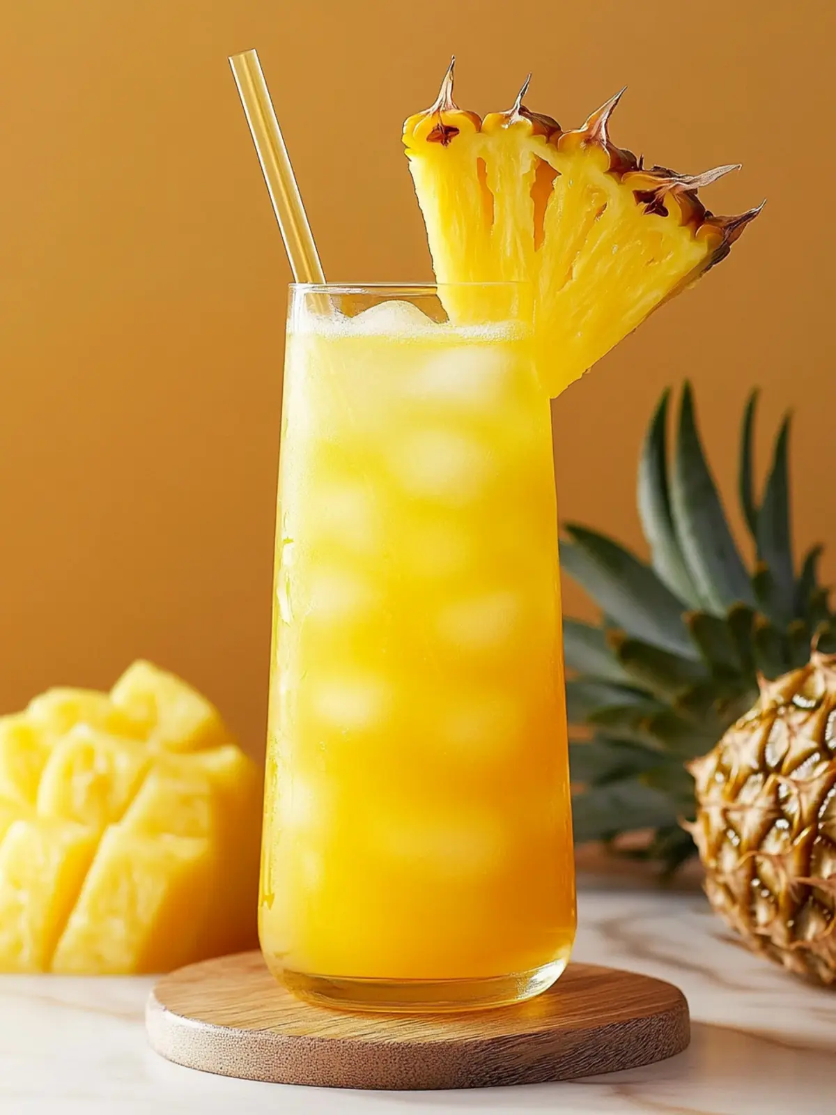 Erfrischender Ananas Ingwer Saft für einen gesunden Kick 4 Ananas Ingwer Saft