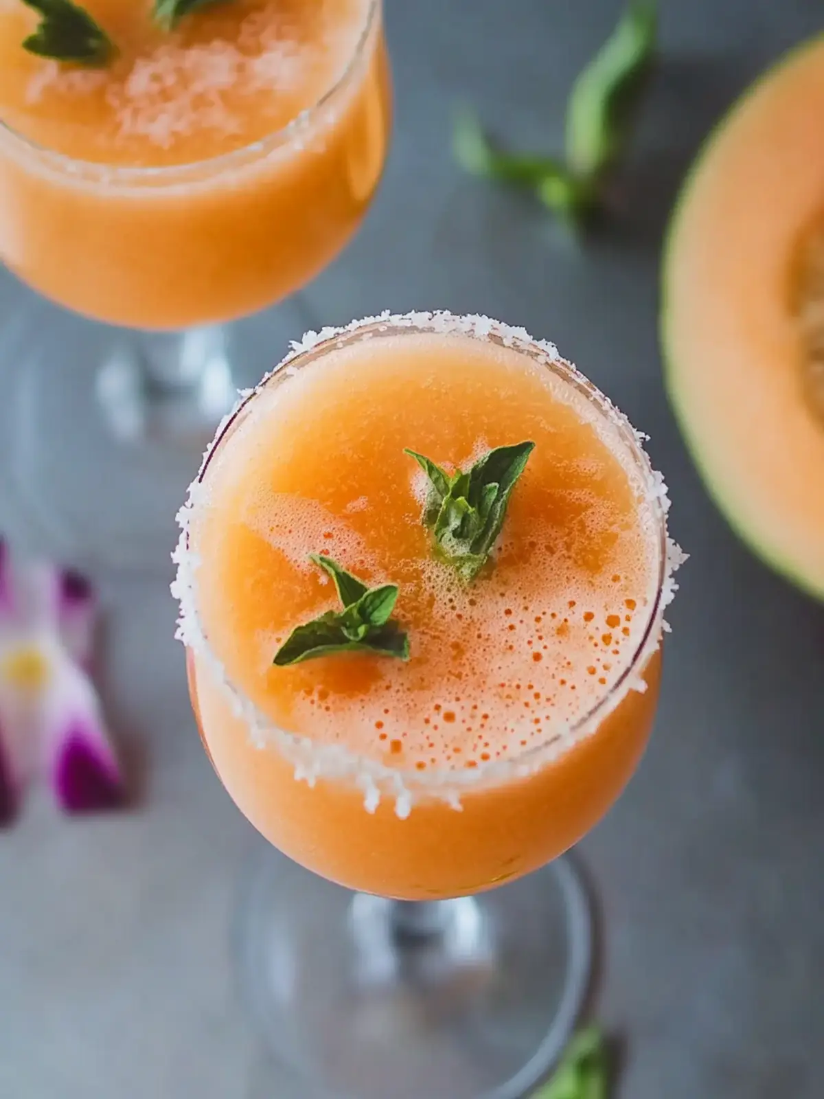 Erfrischender Cantaloupe-Melonen-Saft für heiße Sommertage 2 Cantaloupe-Melonen-Saft