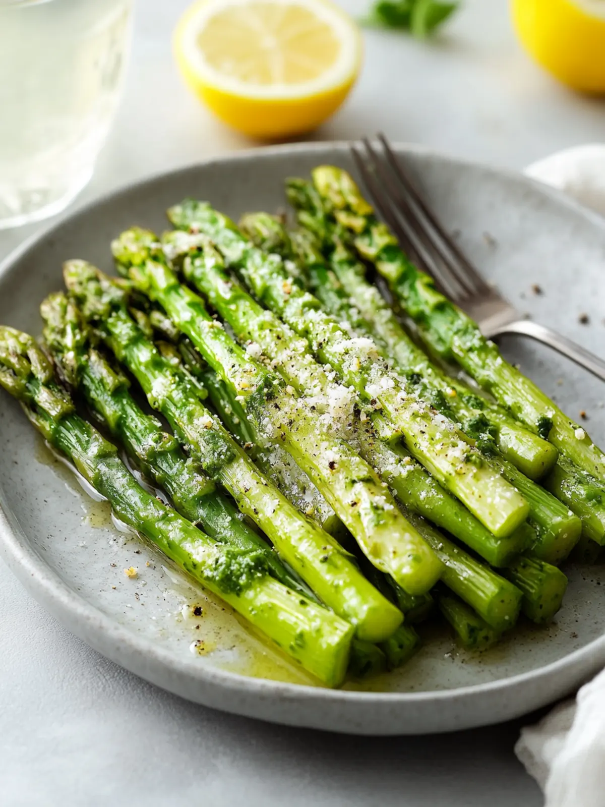 Crispy Grüner Spargel im Airfryer - Schnelle Frische für dein Essen 2 Grüner Spargel im Airfryer