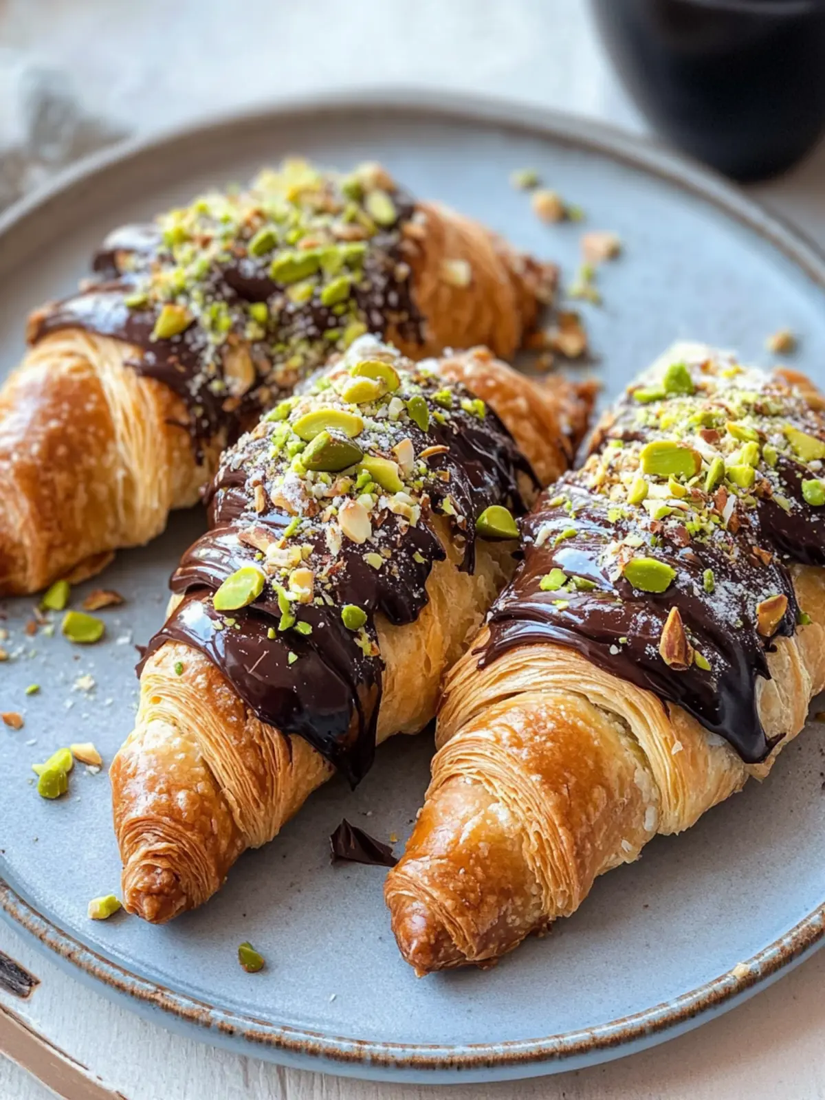 Dubai Schokoladencroissant: Ein himmlischer Genuss mit Pistazien 5 Dubai Schokoladencroissant