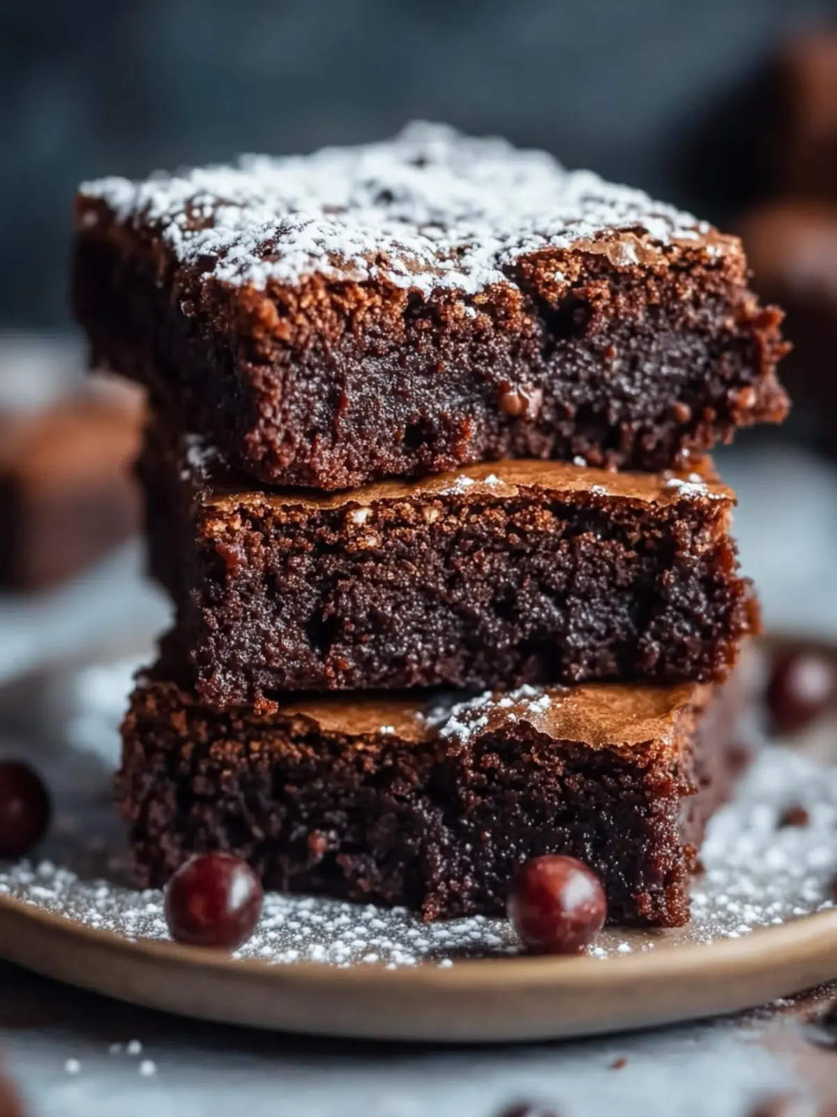 Hüttenkäse-Protein-Brownies: Gesund und Schokoladig genießen 4 Hüttenkäse-Protein-Brownies