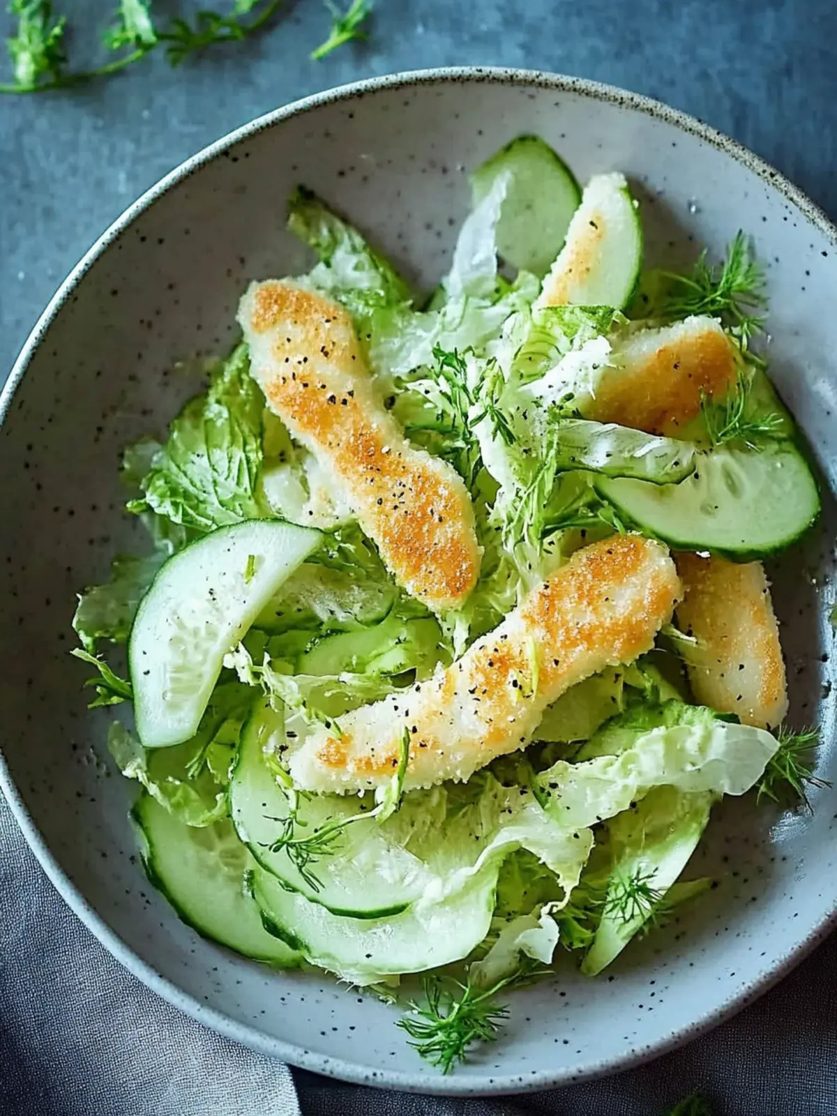 Hähnchenstreifen auf Spitzkohl – Blitzschnell und Gesund! 2 Hähnchenstreifen auf Spitzkohl