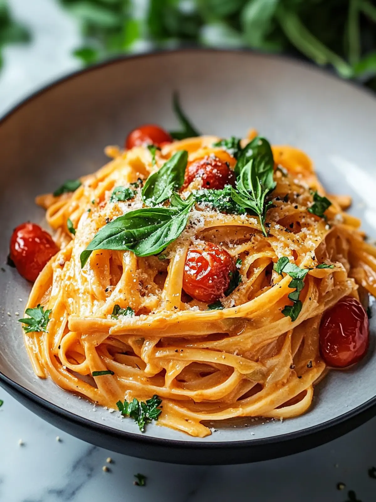 Cremige vegane Pasta mit getrockneten Tomaten für Schnelle Küche 5 Cremige vegane Pasta mit getrockneten Tomaten
