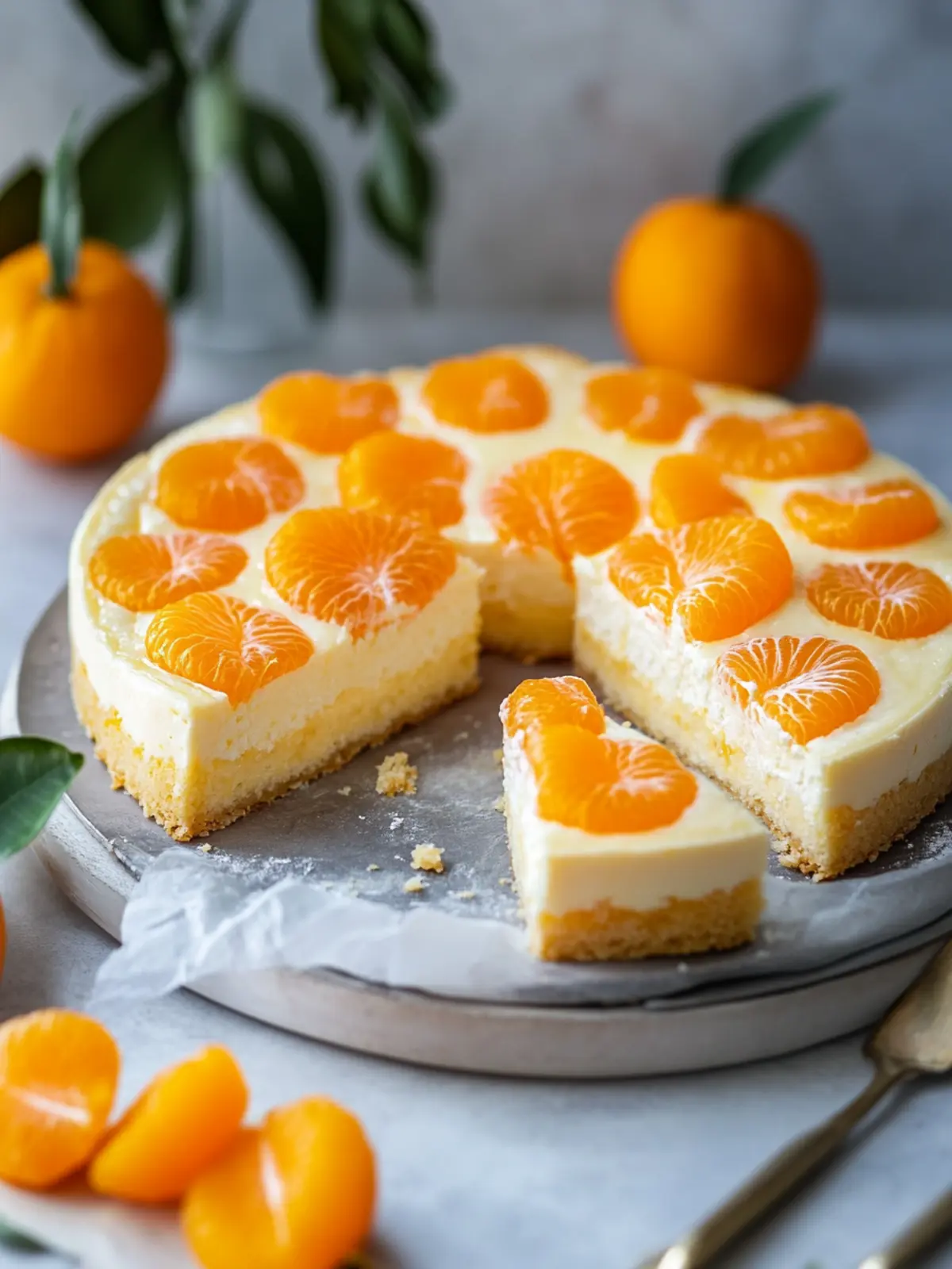 Omas Käsekuchen mit Mandarinen vom Blech – Ein Klassiker für alle 4 Omas Käsekuchen mit Mandarinen vom Blech