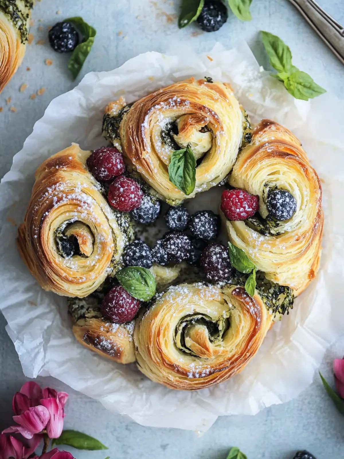 Herzhafte Bärlauchschnecken – Schnelle Genussmomente Zuhause 2 Herzhafte Bärlauchschnecken