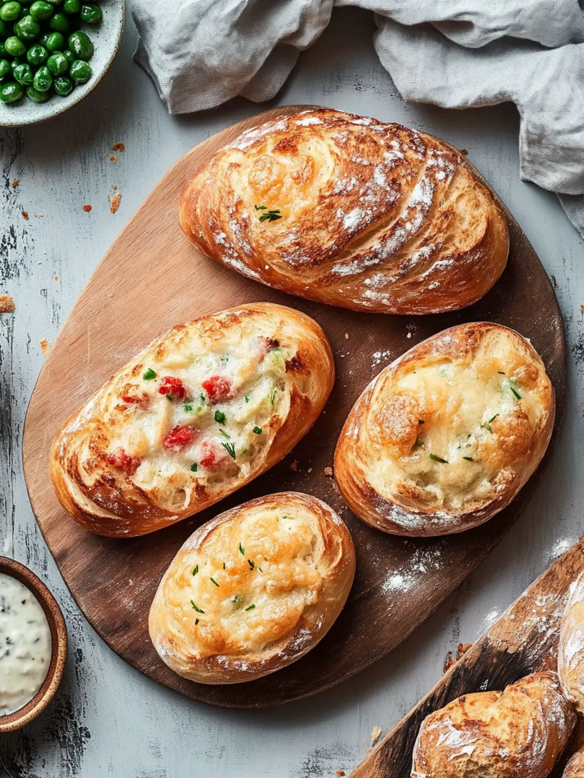 Einfach Überbackene Brötchen: Köstliche Party-Snacks selbstgemacht 3 Einfach Überbackene Brötchen
