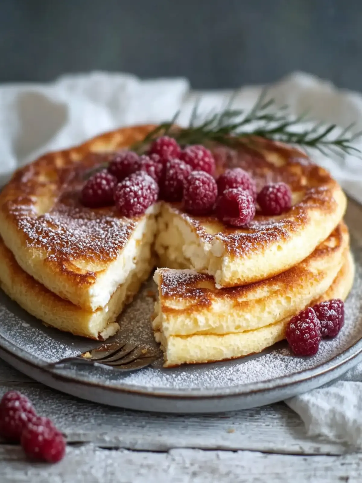 Quark Pfannkuchen ohne Mehl proteinreich & unwiderstehlich fluffy 3 Quark Pfannkuchen ohne Mehl proteinreich