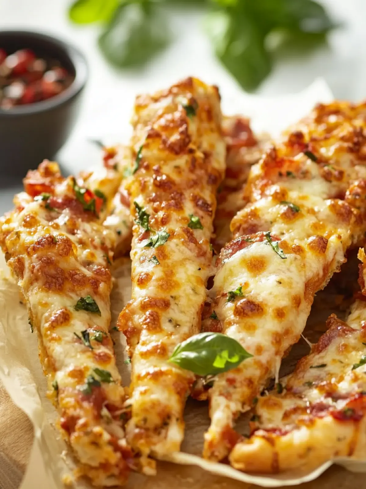 Krosse Pizzastäbchen für perfekte Snack-Momente 5 Pizzastäbchen