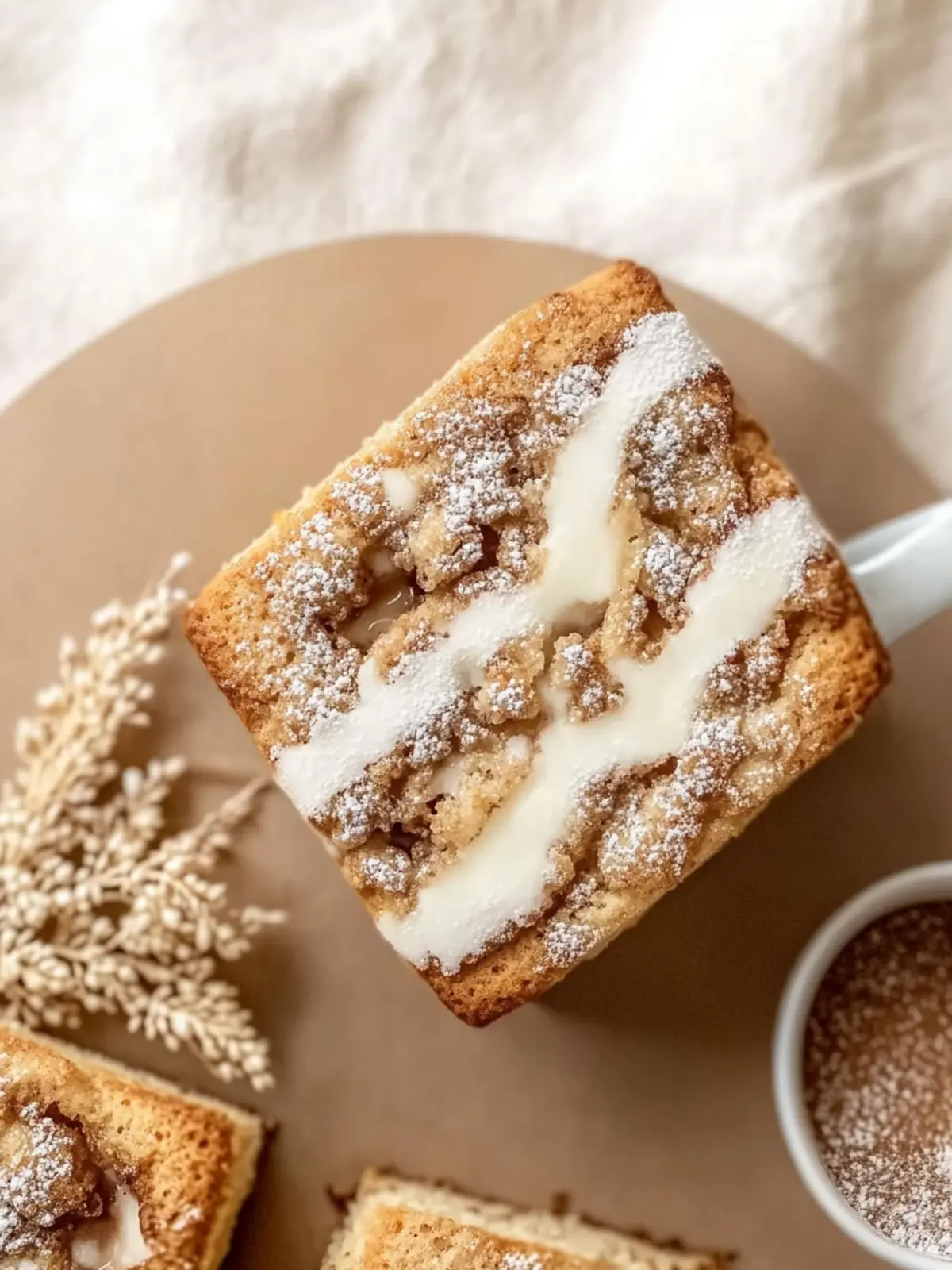 Saftiger Kaffee Kuchen mit doppeltem Streusel-Twist 5 Kaffee Kuchen