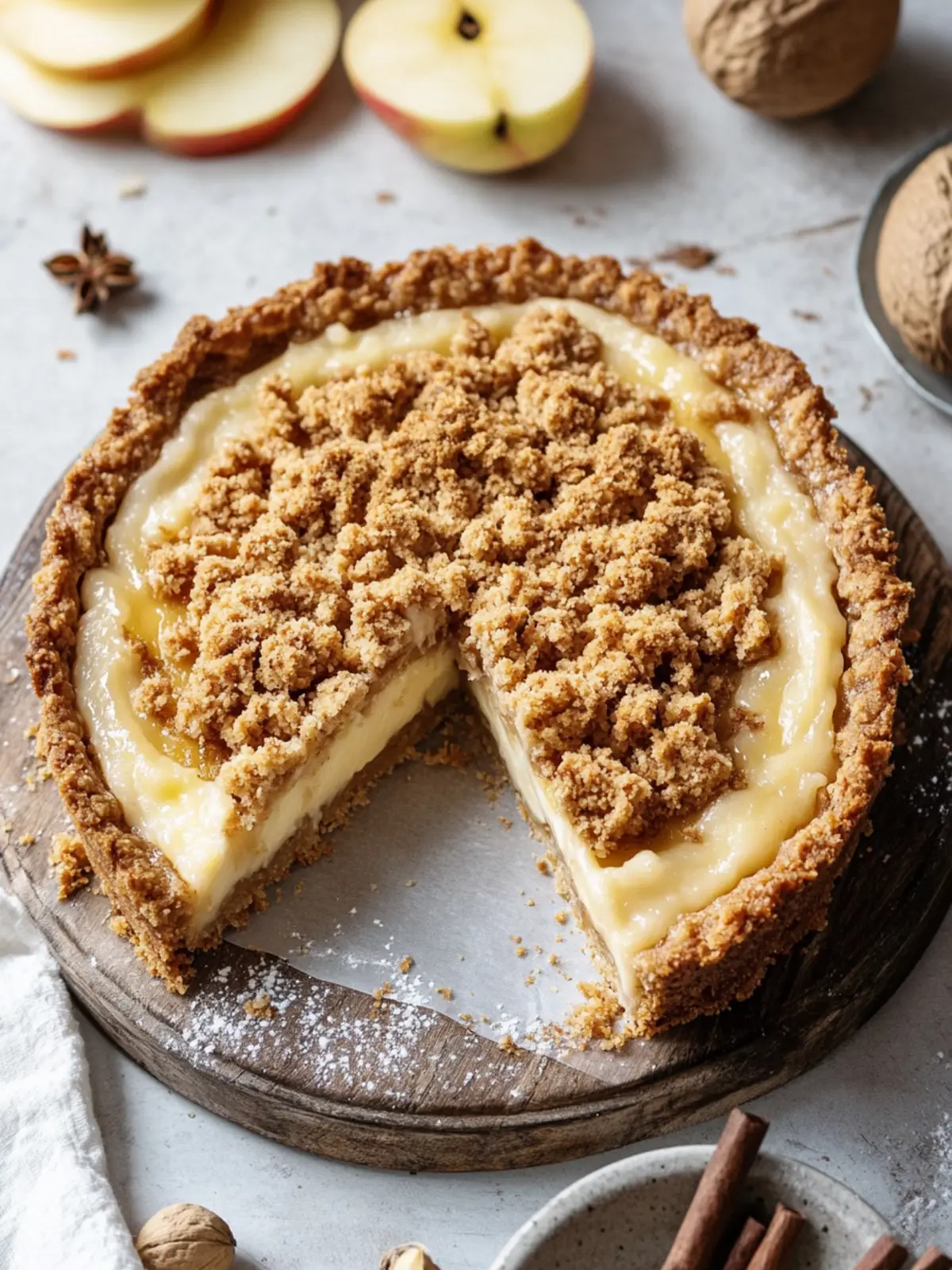 Apfelstreuselkuchen Käsekuchen: Der perfekte Herbstgenuss 3 Apfelstreuselkuchen Käsekuchen