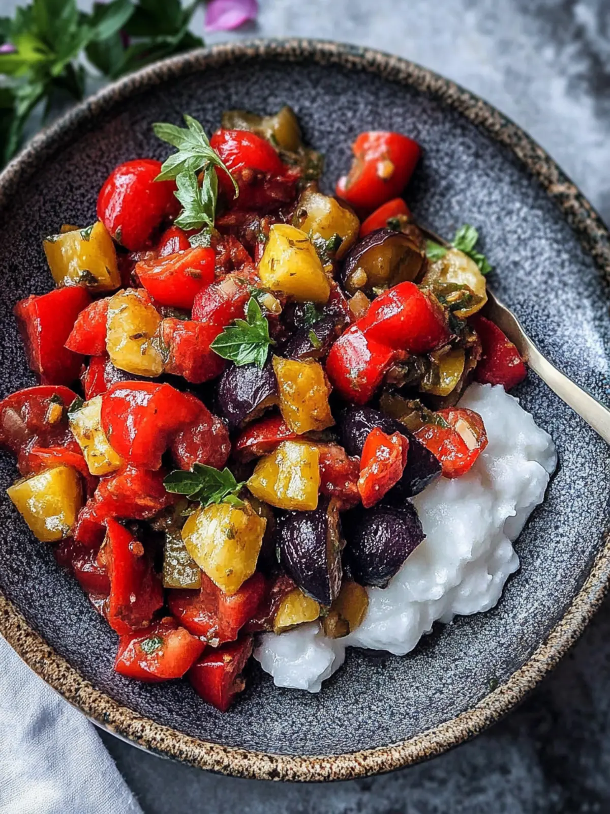 Auberginenpfanne pikant – Mediterranes Wohlfühlrezept schnell zubereitet 4 Auberginenpfanne pikant