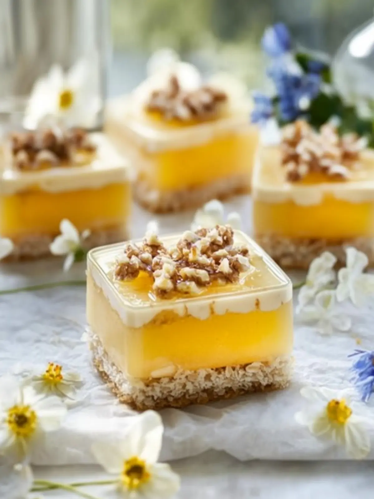 Aprikosen Haselnuss Schnitten Rezept – Ein himmlischer Genuss! 4 Aprikosen Haselnuss Schnitten Rezept