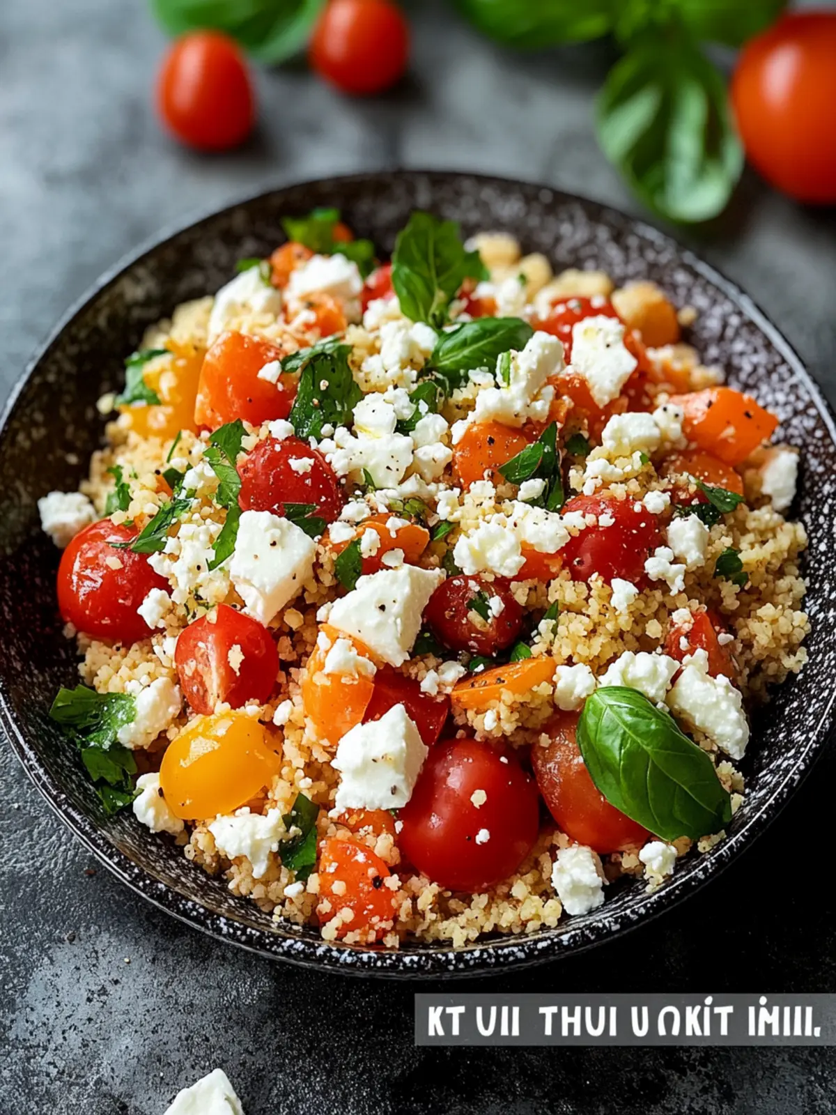 Köstlicher Couscous Salat mit Feta – Gesund und Schnell genießen 5 Delicious Couscous Salad with Feta