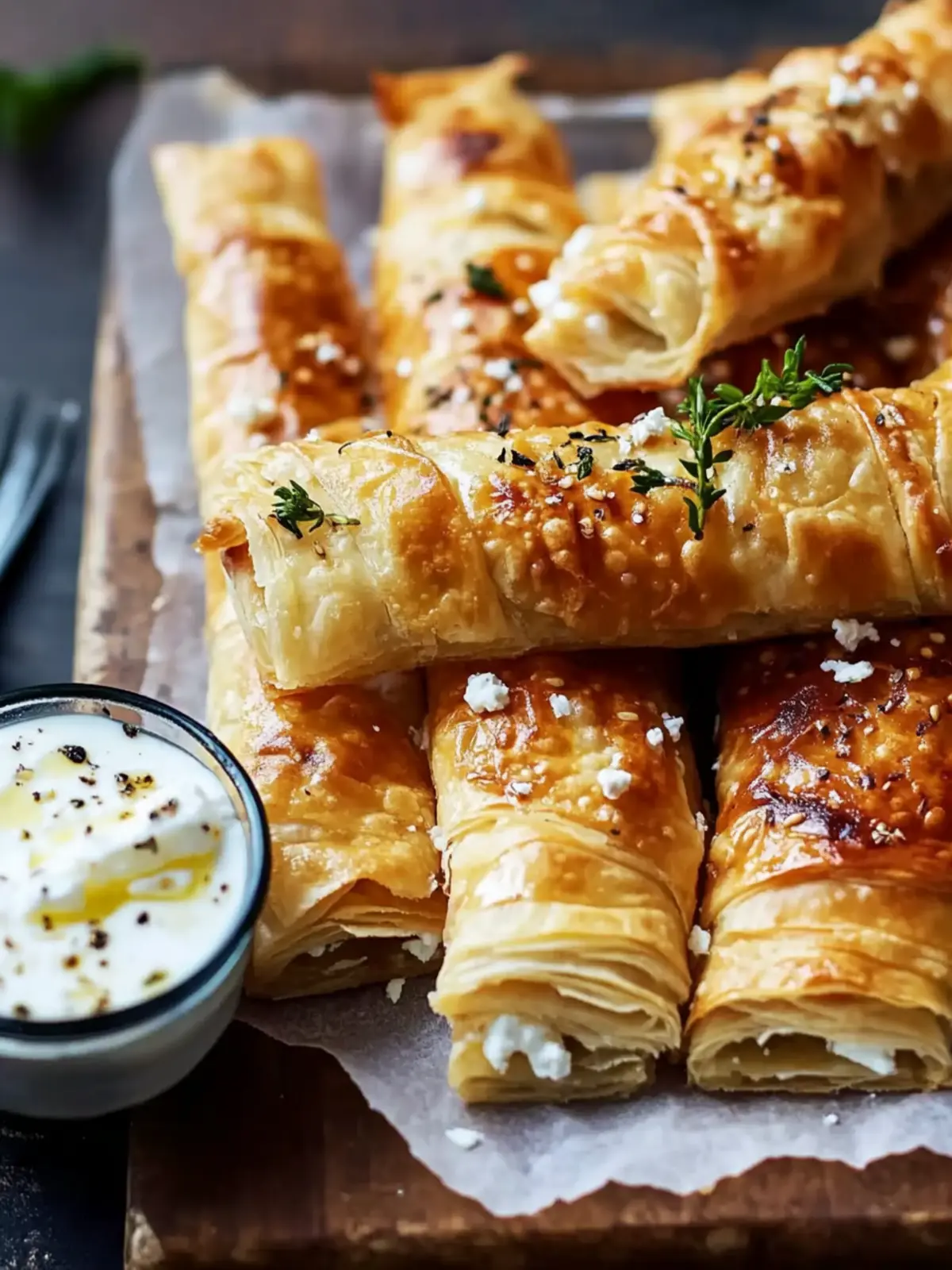 Knusprige Börek mit Feta – Lecker und Einfach Selber Machen 4 Crispy Börek with Feta