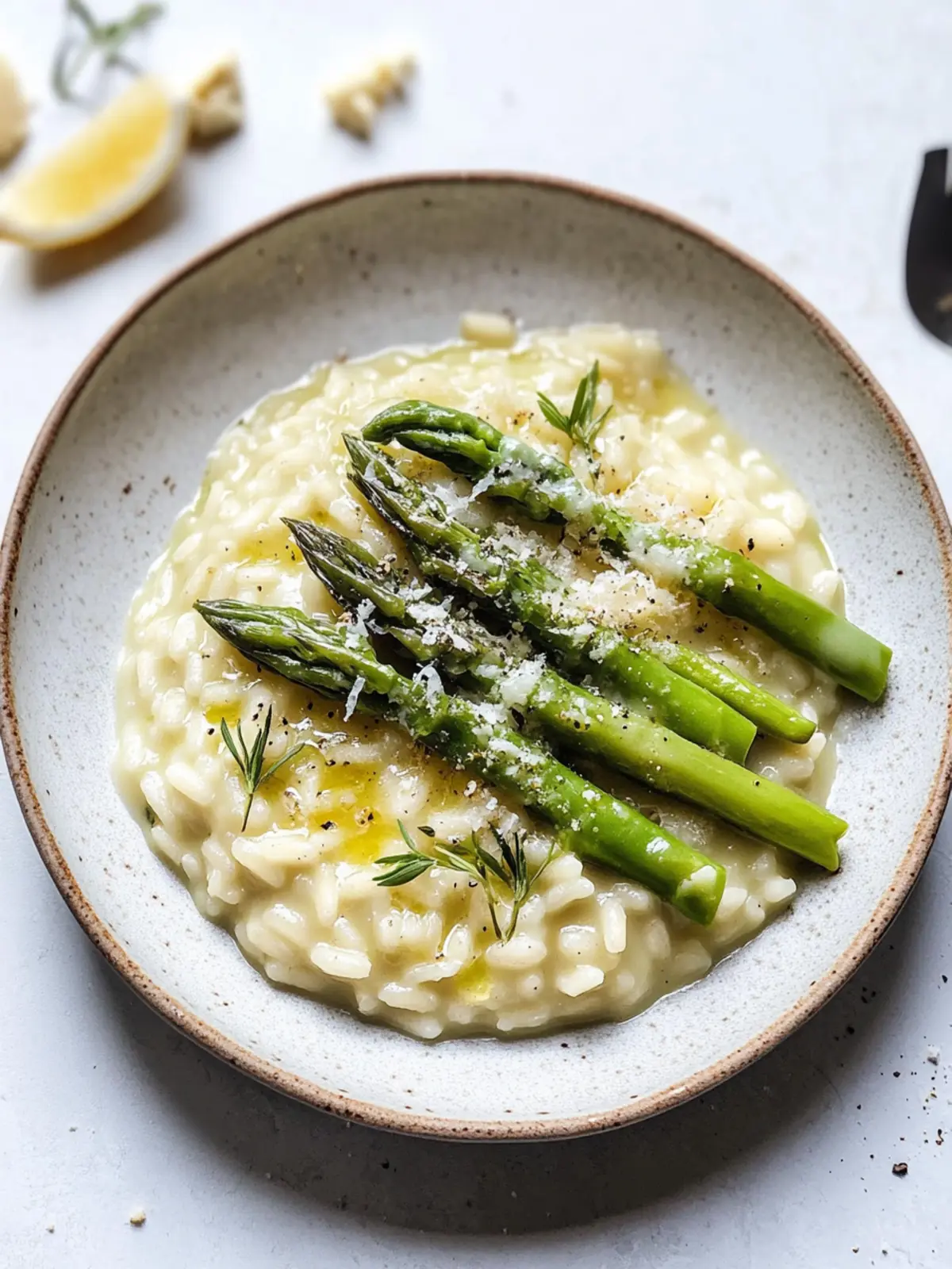 Cremiges Spargelrisotto: Schnelle Freude für Frühlingsabende 4 Cremiges Spargelrisotto