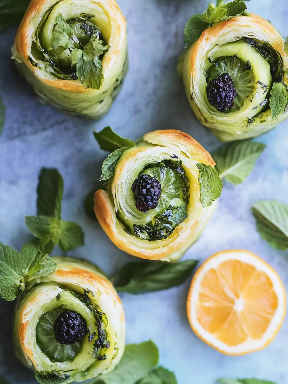 Herzhafte Bärlauchschnecken – Schnelle Genussmomente Zuhause 4 Herzhafte Bärlauchschnecken