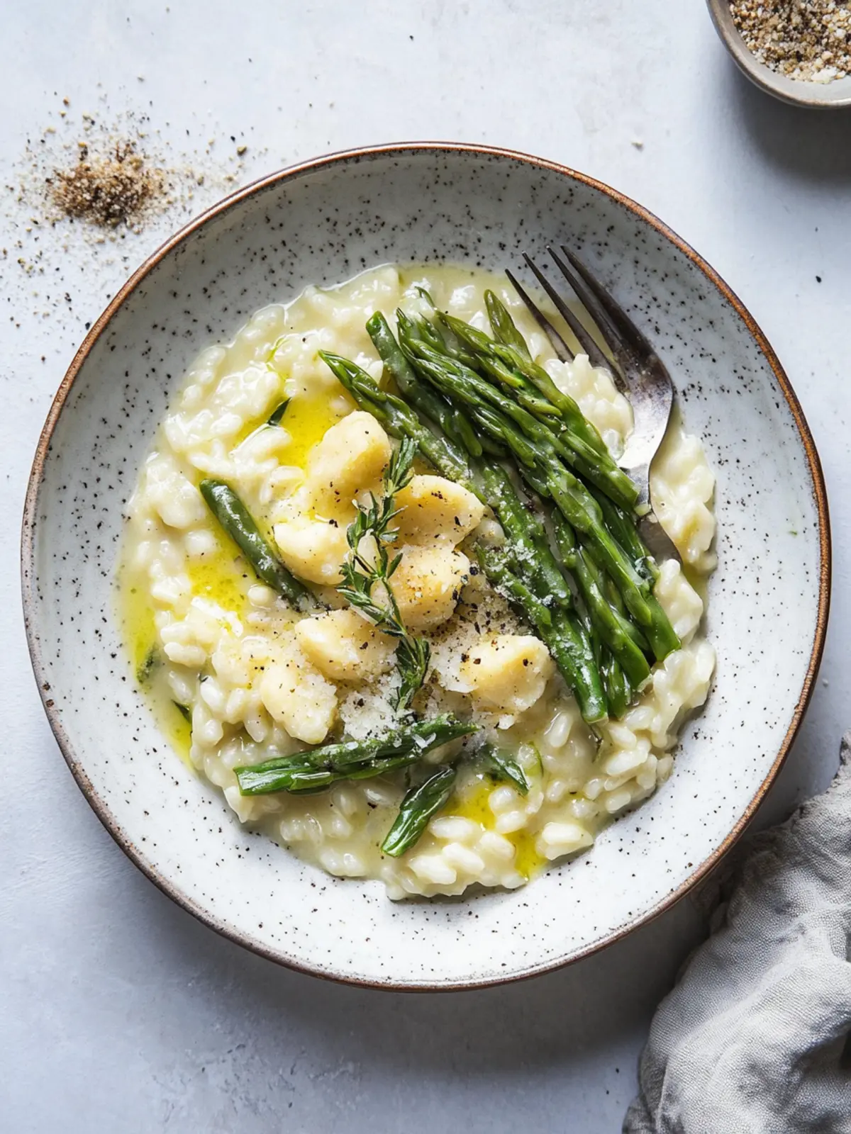 Cremiges Spargelrisotto: Schnelle Freude für Frühlingsabende 5 Cremiges Spargelrisotto