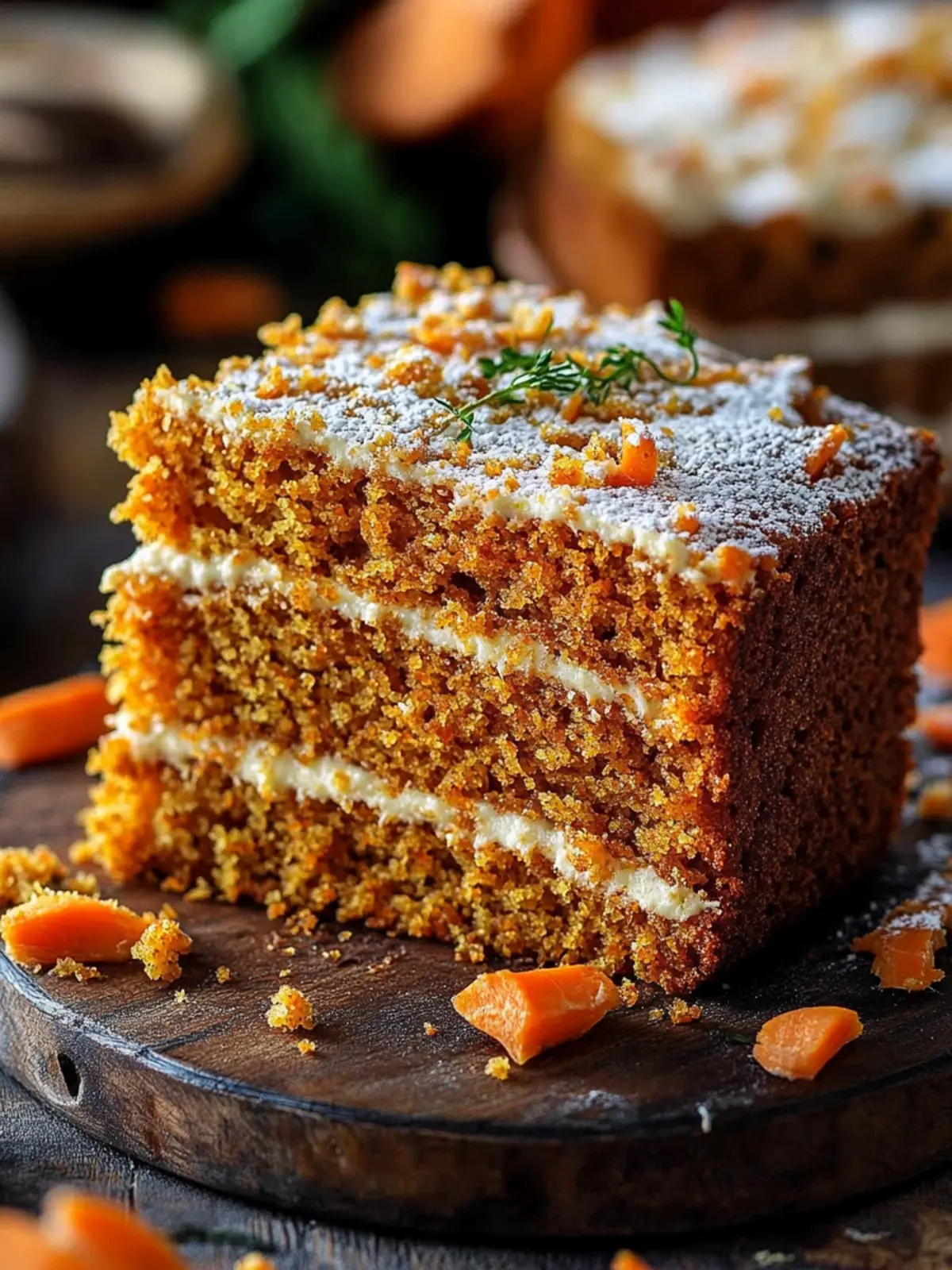 Saftiger Karottenkuchen ohne Mehl: Einfach & Gesund genießen 3 Juicy carrot cake without flour