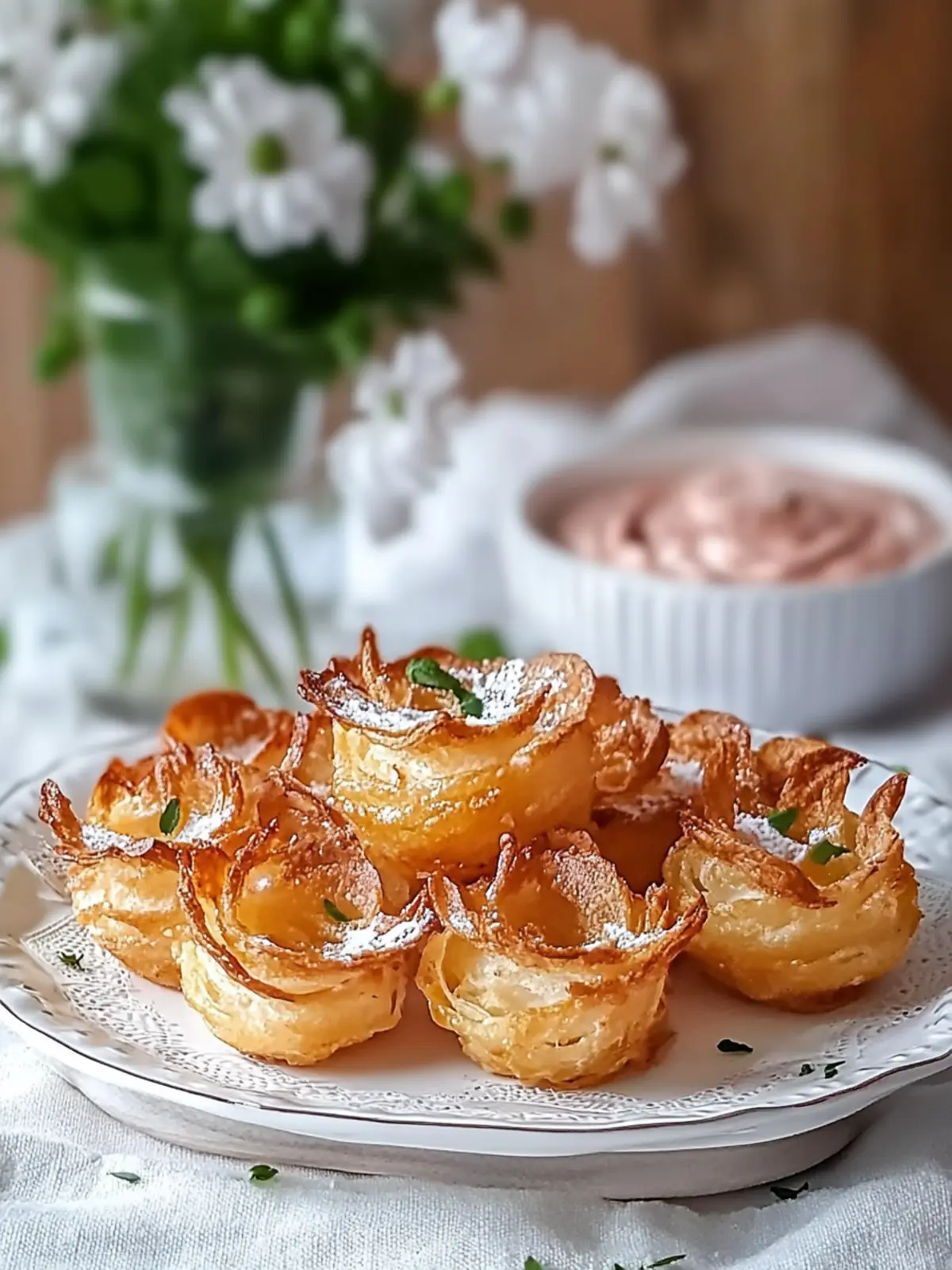 Luftfritteuse knusprige Mini-Blumenzwiebeln – Einfach lecker genießen 3 Luftfritteuse knusprige Mini-Blumenzwiebeln