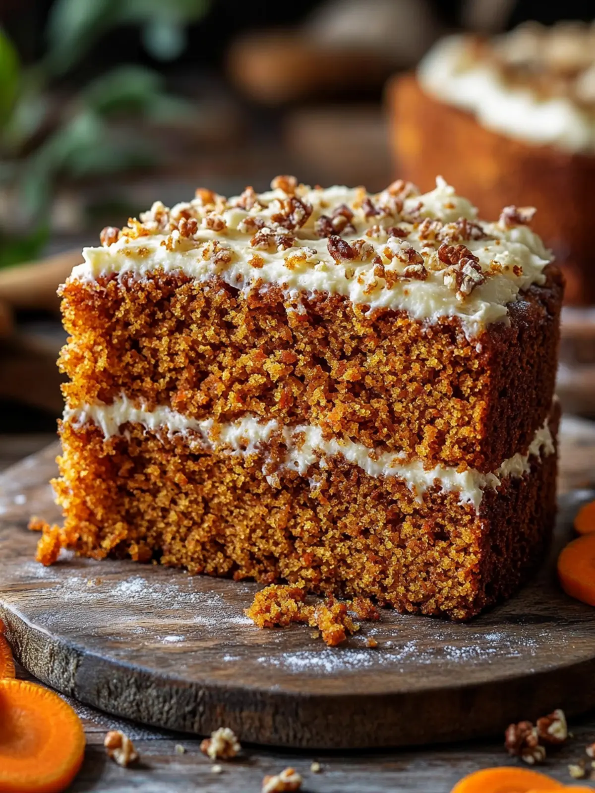 Saftiger Karottenkuchen ohne Mehl: Einfach & Gesund genießen 2 Juicy carrot cake without flour