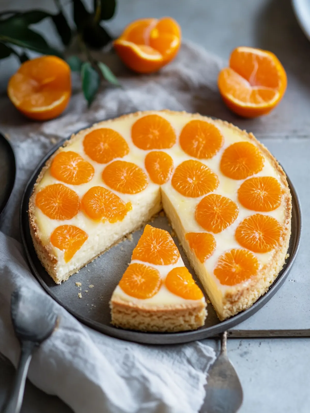Omas Käsekuchen mit Mandarinen vom Blech – Ein Klassiker für alle 3 Omas Käsekuchen mit Mandarinen vom Blech