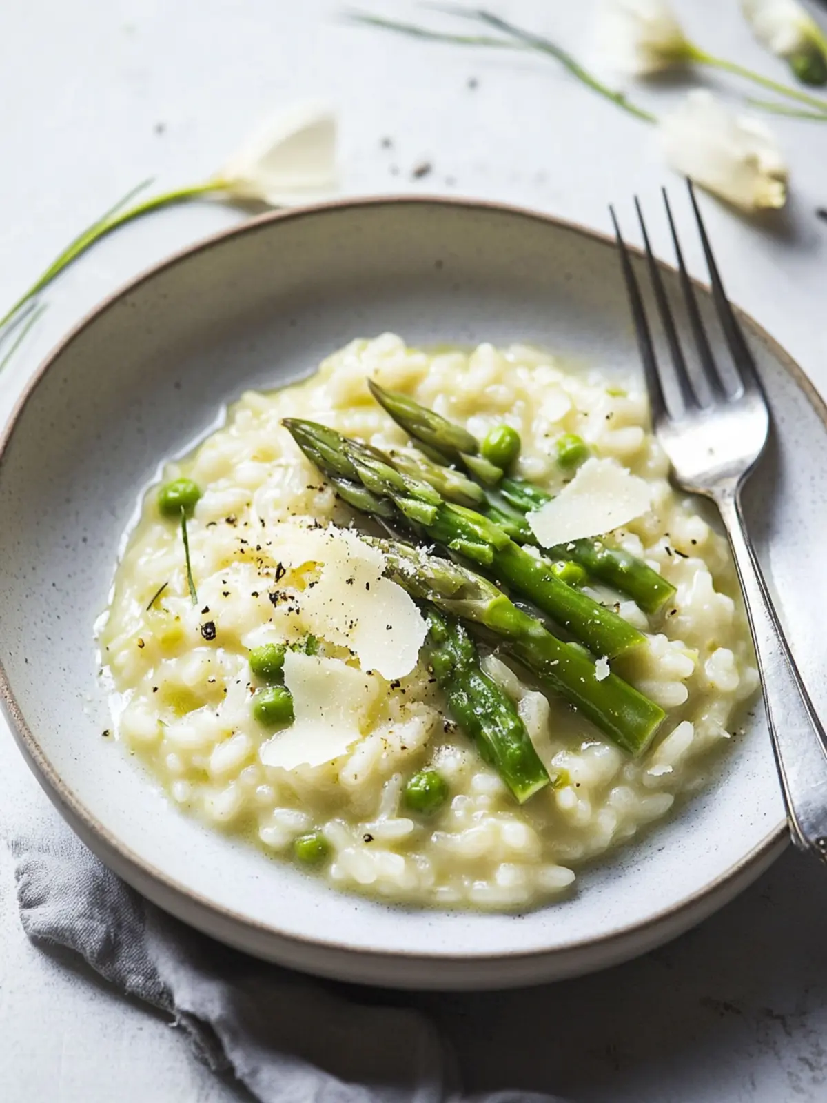 Cremiges Spargelrisotto: Schnelle Freude für Frühlingsabende 2 Cremiges Spargelrisotto