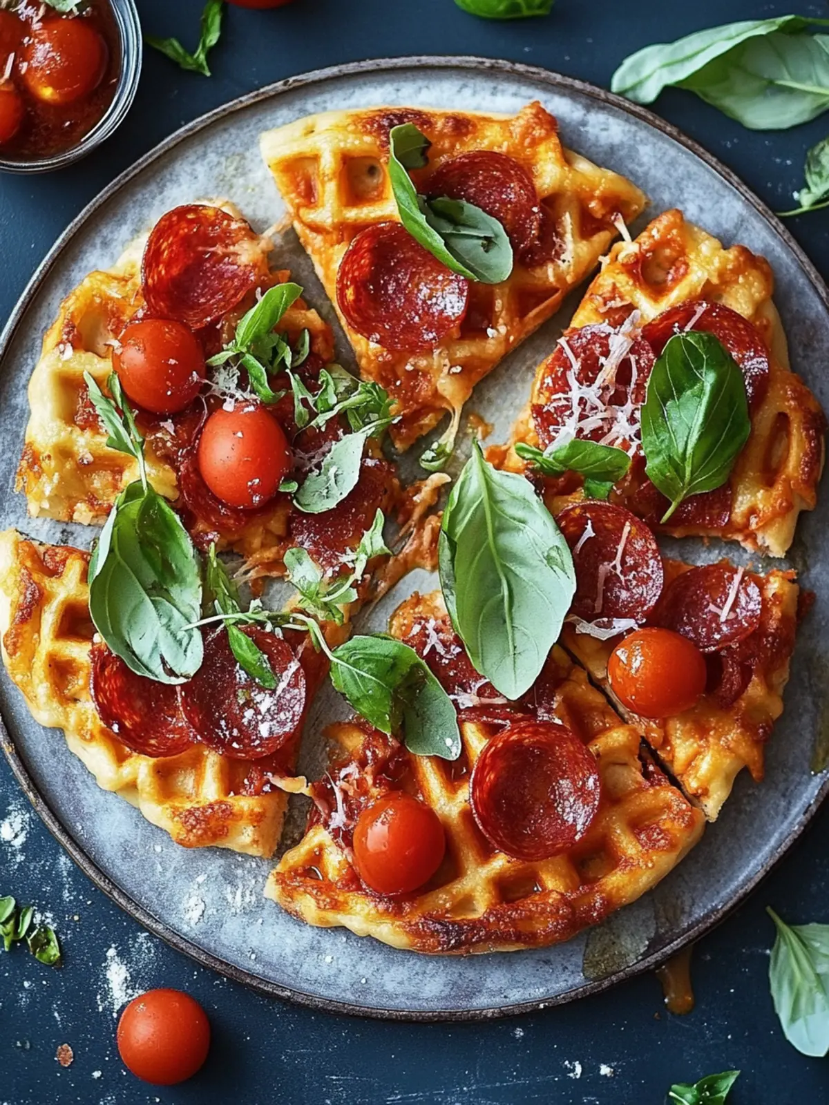 Pizzawaffeln für Abendessen: Schnell & Lecker für jeden! 5 Pizzawaffeln für Abendessen