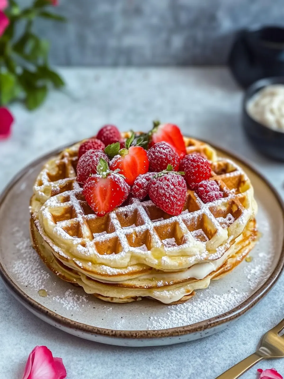 Käsekuchen Waffeln: Fluffiges Rezept für süße Genussmomente 5 Käsekuchen Waffeln (fluffiges und saftiges Rezept)