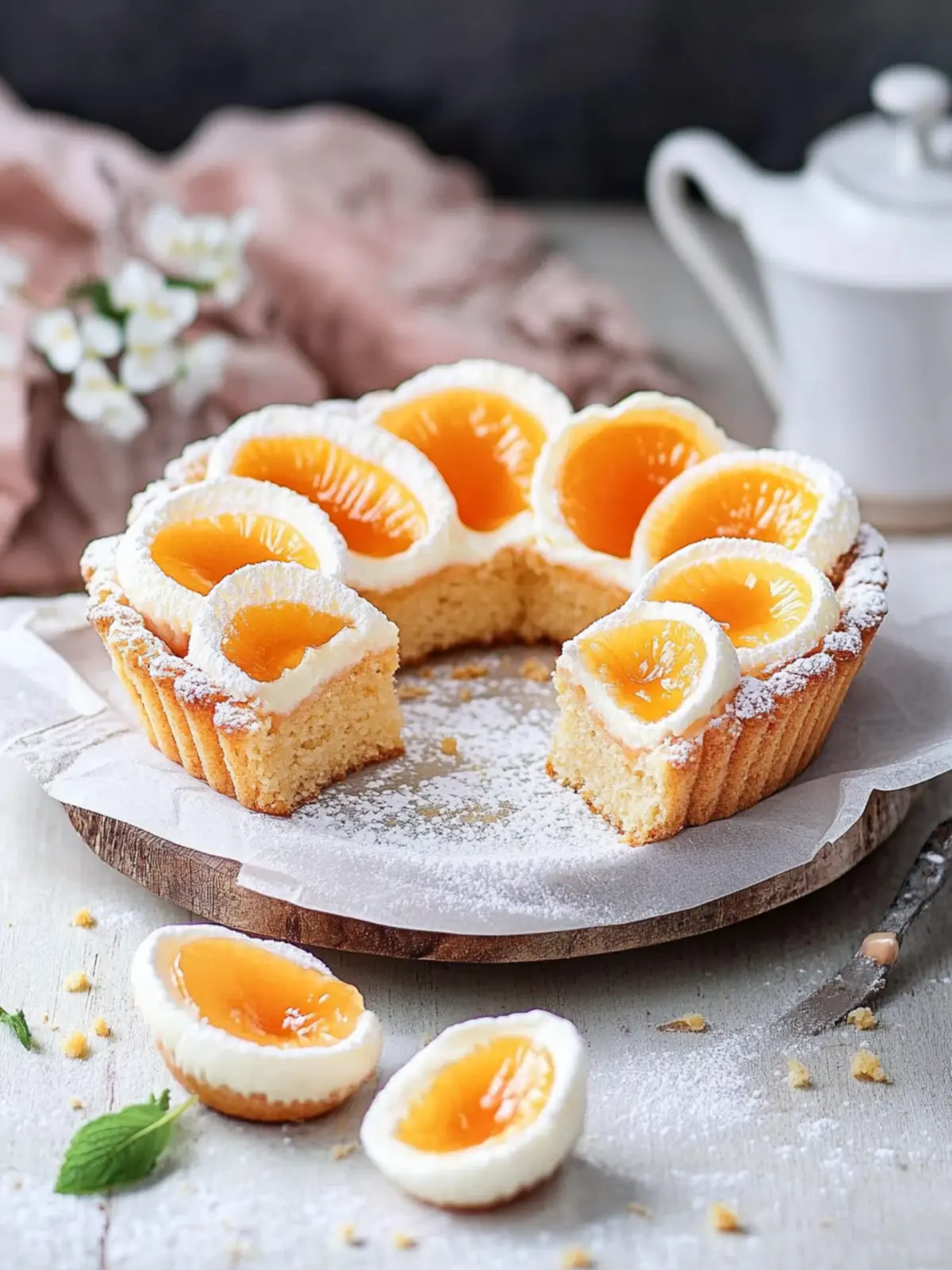 Spiegelei-Kekse mit Pfirsich-Füllung: Festliche Köstlichkeit für Ostern 3 Spiegelei-Kekse mit Pfirsich-Füllung