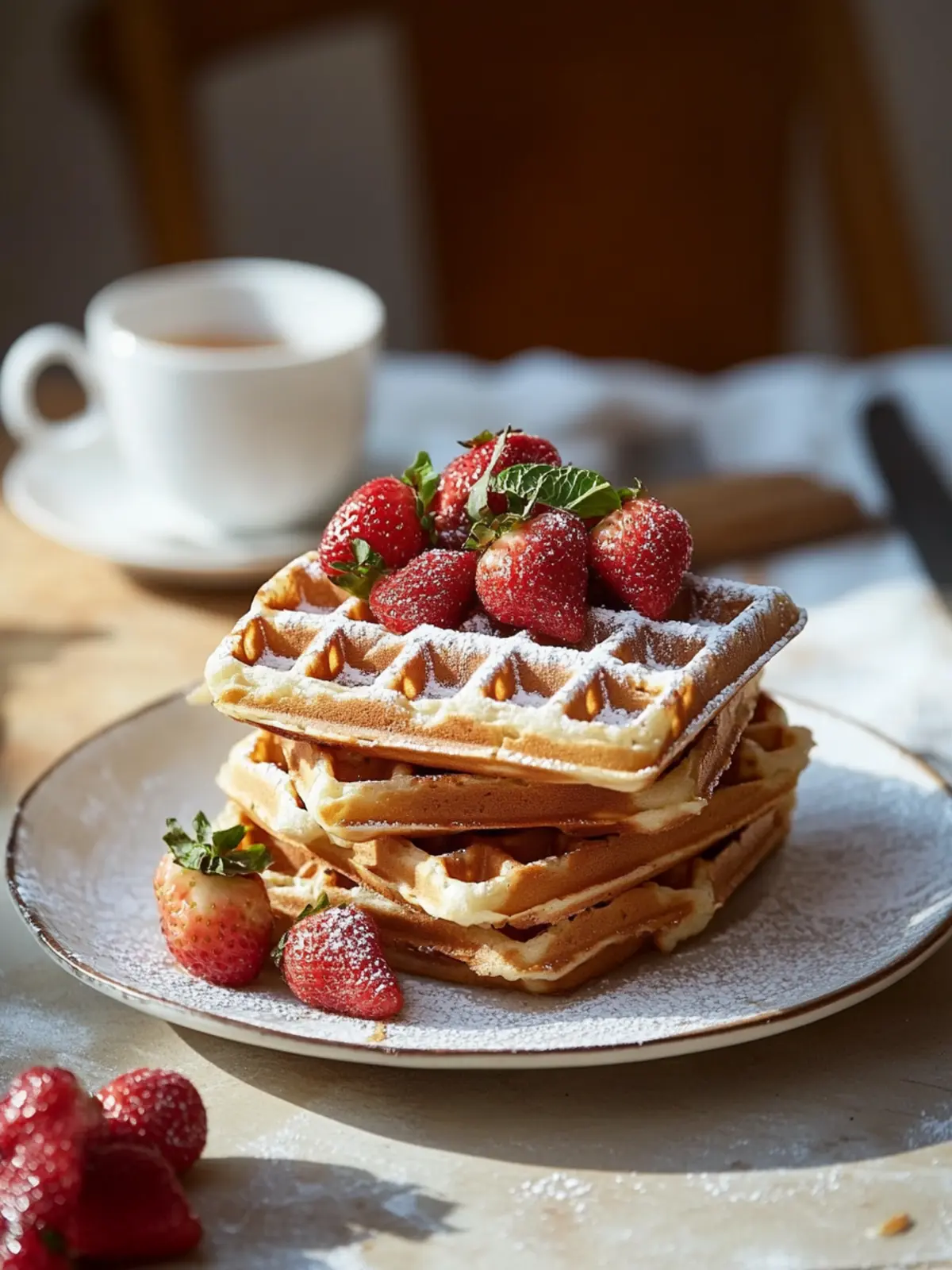 Fluffiges Belgische Waffeln Rezept für Perfekte Frühstücksmomente 3 Belgische Waffeln Rezept Fluffig