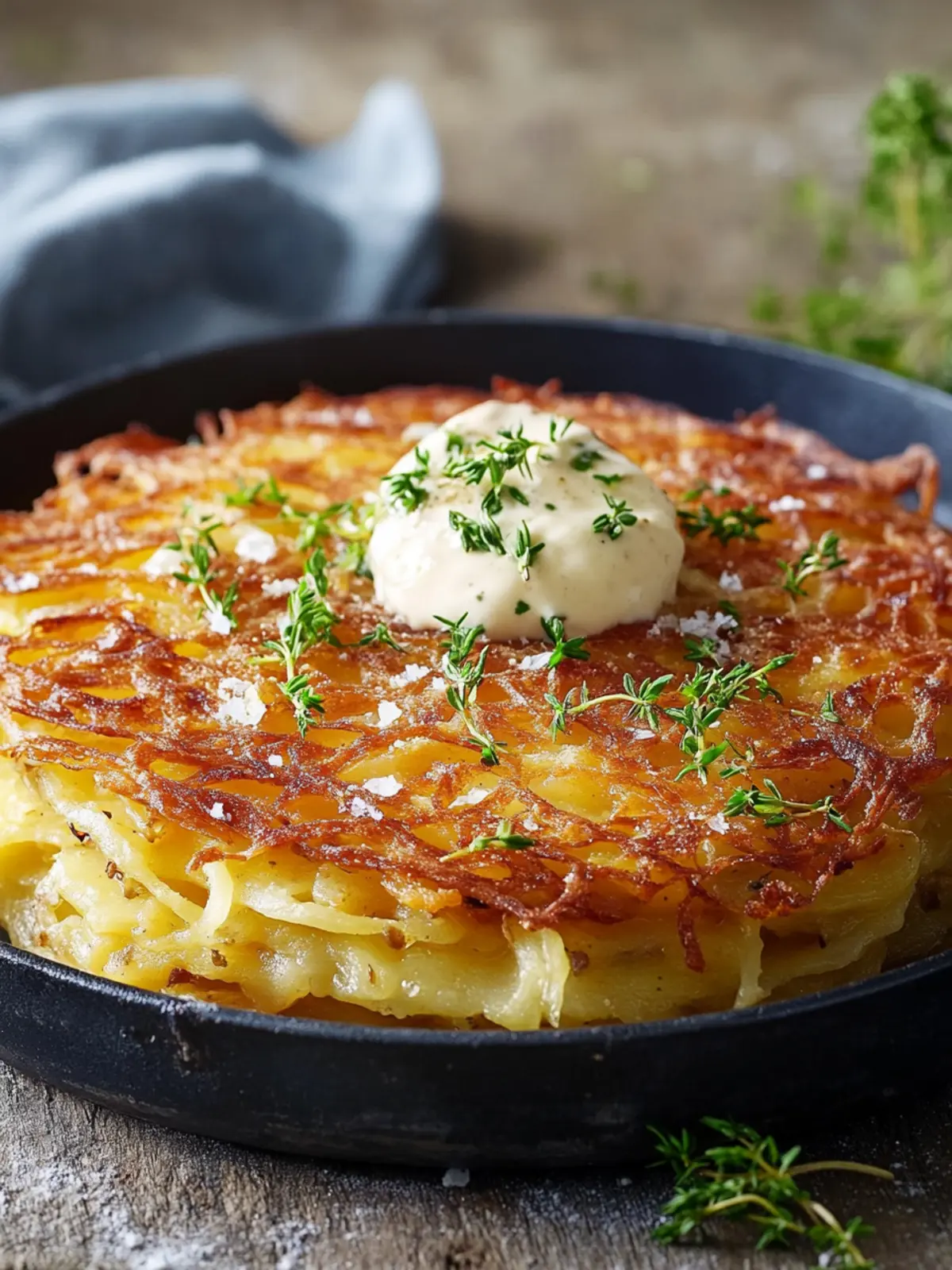 Hüttenkäse Kartoffelrösti Auflauf – Gesund und lecker für alle! 5 Hütten käse Kartoffel rösti Auflauf