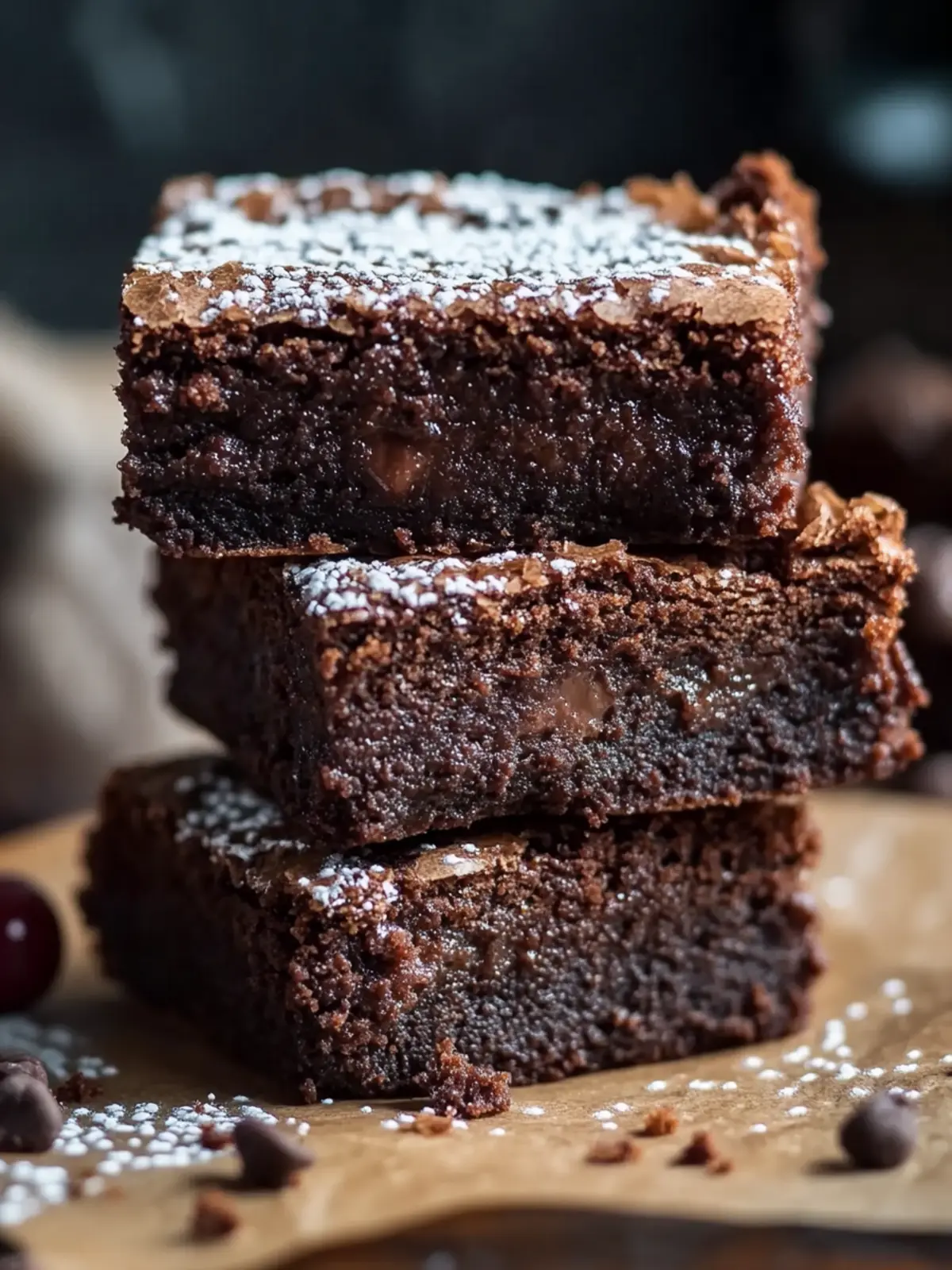 Hüttenkäse-Protein-Brownies: Gesund und Schokoladig genießen 2 Hüttenkäse-Protein-Brownies