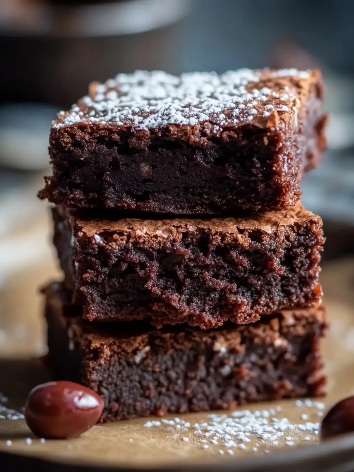 Hüttenkäse-Protein-Brownies: Gesund und Schokoladig genießen 3 Hüttenkäse-Protein-Brownies