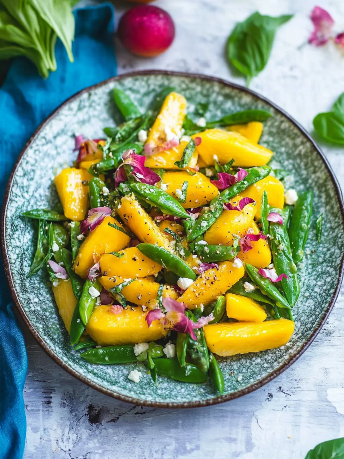 Spargelsalat mit Mango: Frischer Genuss für warme Tage 4 Spargelsalat mit Mango