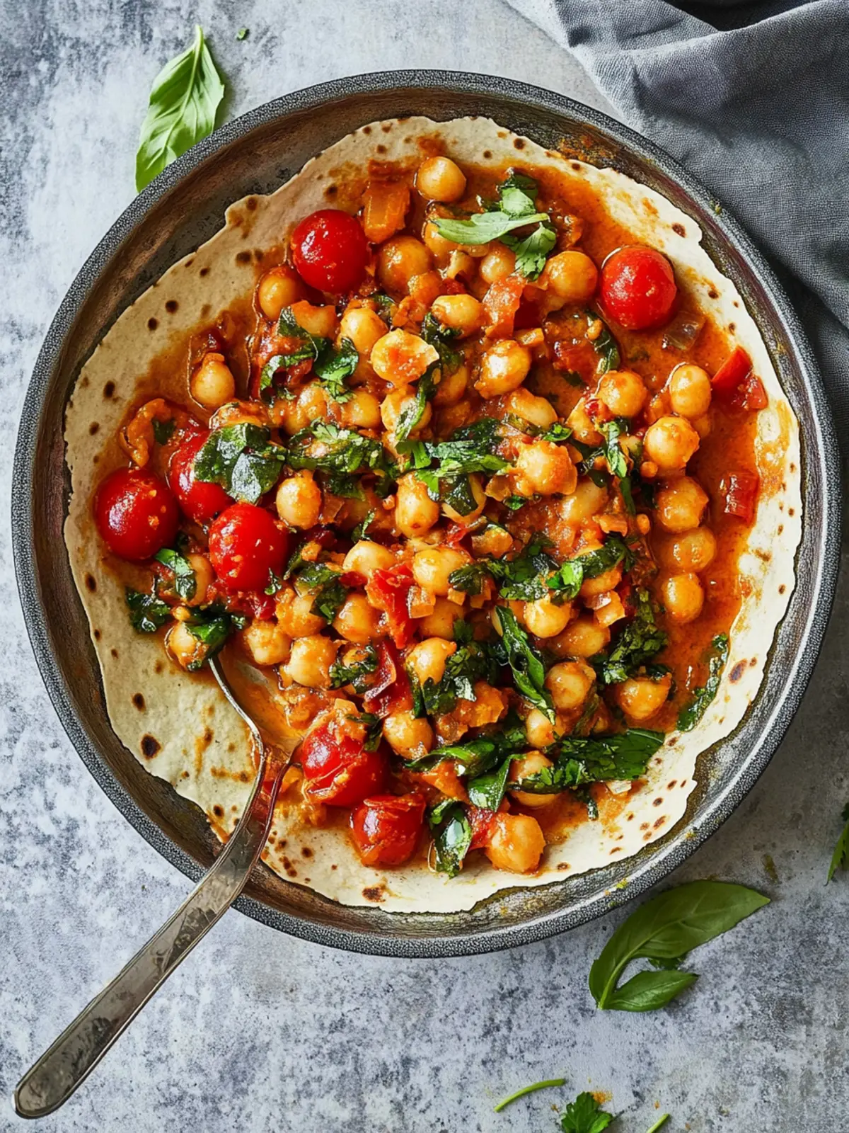 Cremiger Harissa-Kichererbseneintopf für dein Wohlfühl-Dinner 2 Cremiger Harissa-Kichererbseneintopf