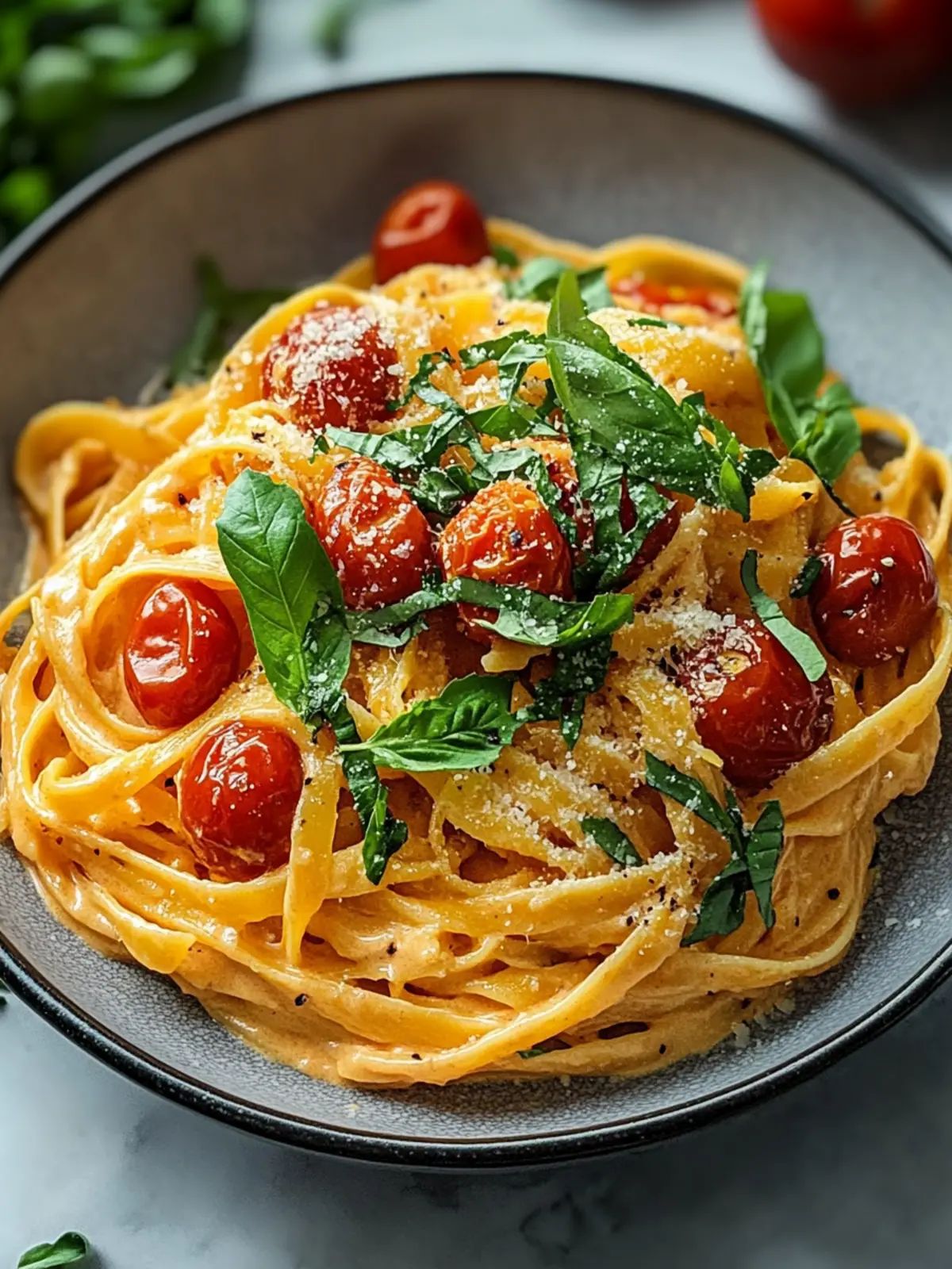 Cremige vegane Pasta mit getrockneten Tomaten für Schnelle Küche 2 Cremige vegane Pasta mit getrockneten Tomaten