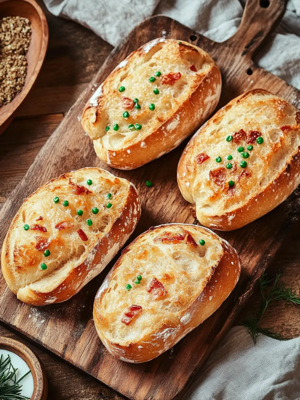 Einfach Überbackene Brötchen