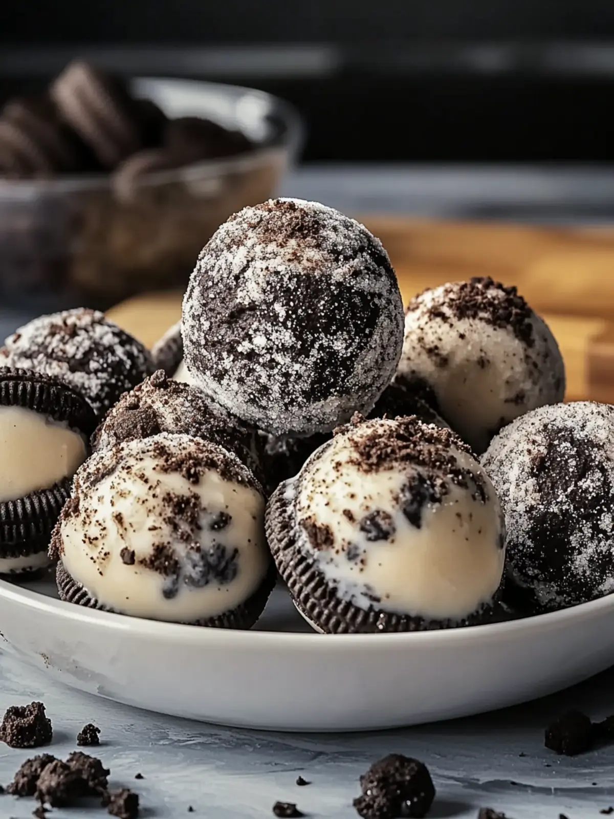 Proteinreiche Oreo-Kugeln selber machen – Gesund und unwiderstehlich 3 Proteinreiche Oreo-Kugeln selber machen