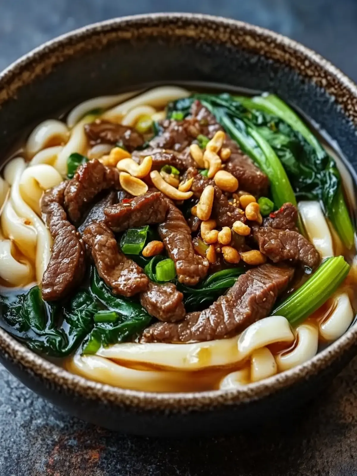 Udon Nudeln mit Rindfleisch und Pak Choi – Schnell und Lecker 5 Udon Nudeln mit Rindfleisch, Pak Choi und Röstzwiebeln
