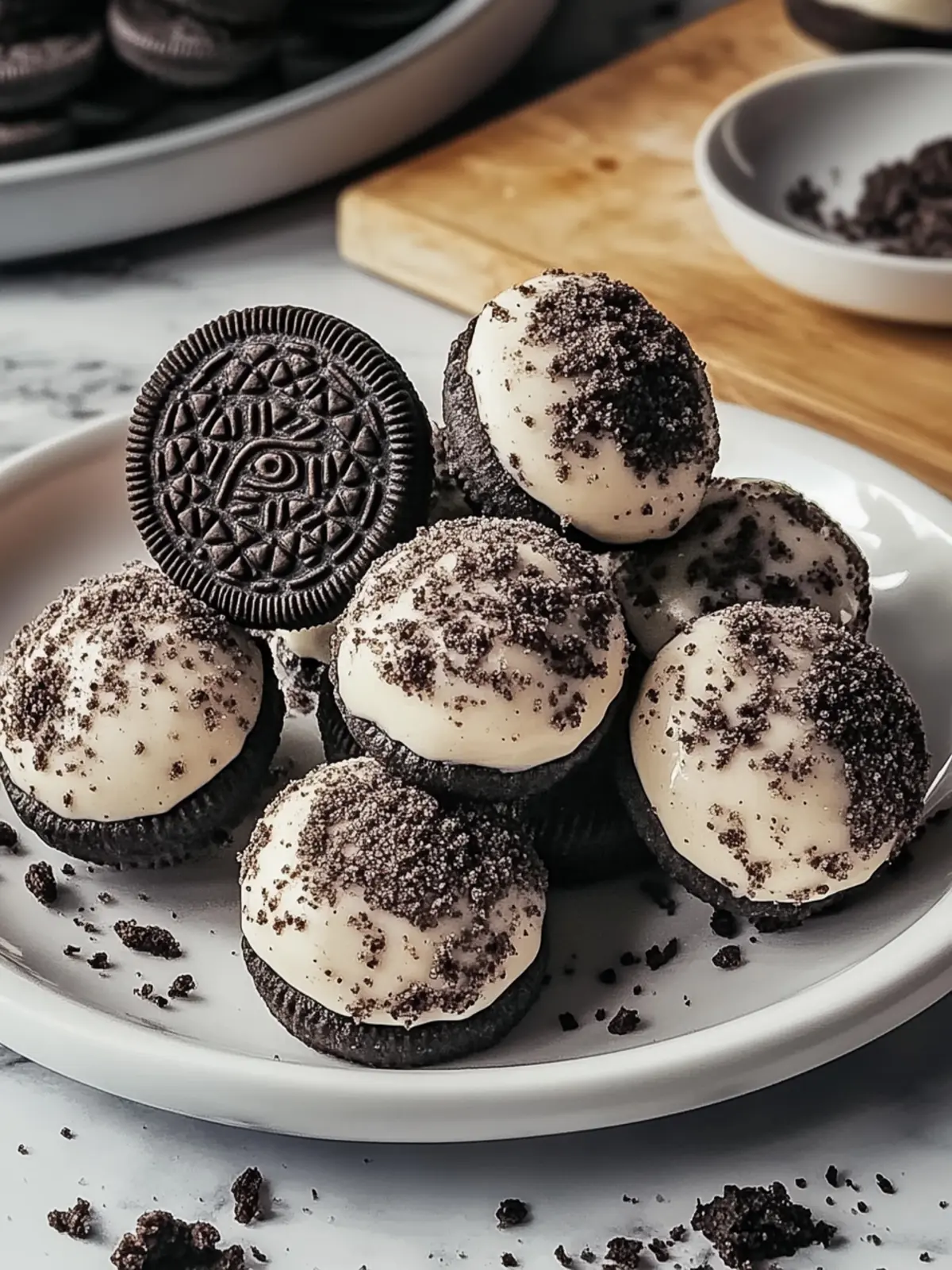 Proteinreiche Oreo-Kugeln selber machen