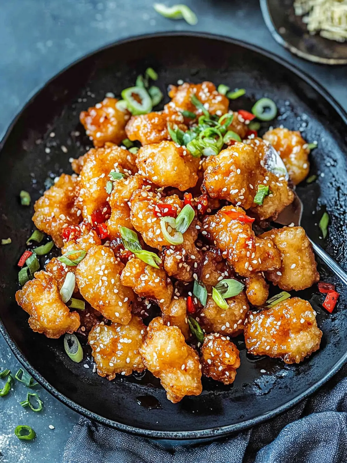Koreanisches frittiertes Hähnchen: Knusprig und süß lecker 5 Koreanisches frittiertes Hähnchen