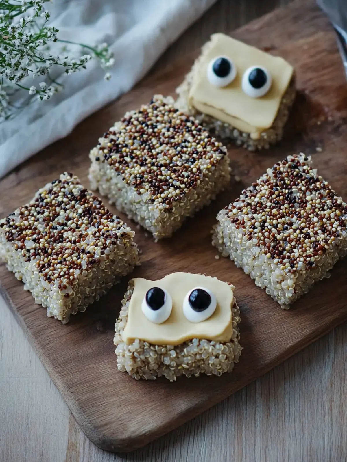 Lustige Quinoa-Riegel für die Brotdose – Gesund & Spaßig! 4 Kinderessen // Lustige Quinoa-Riegel für die Brotdose