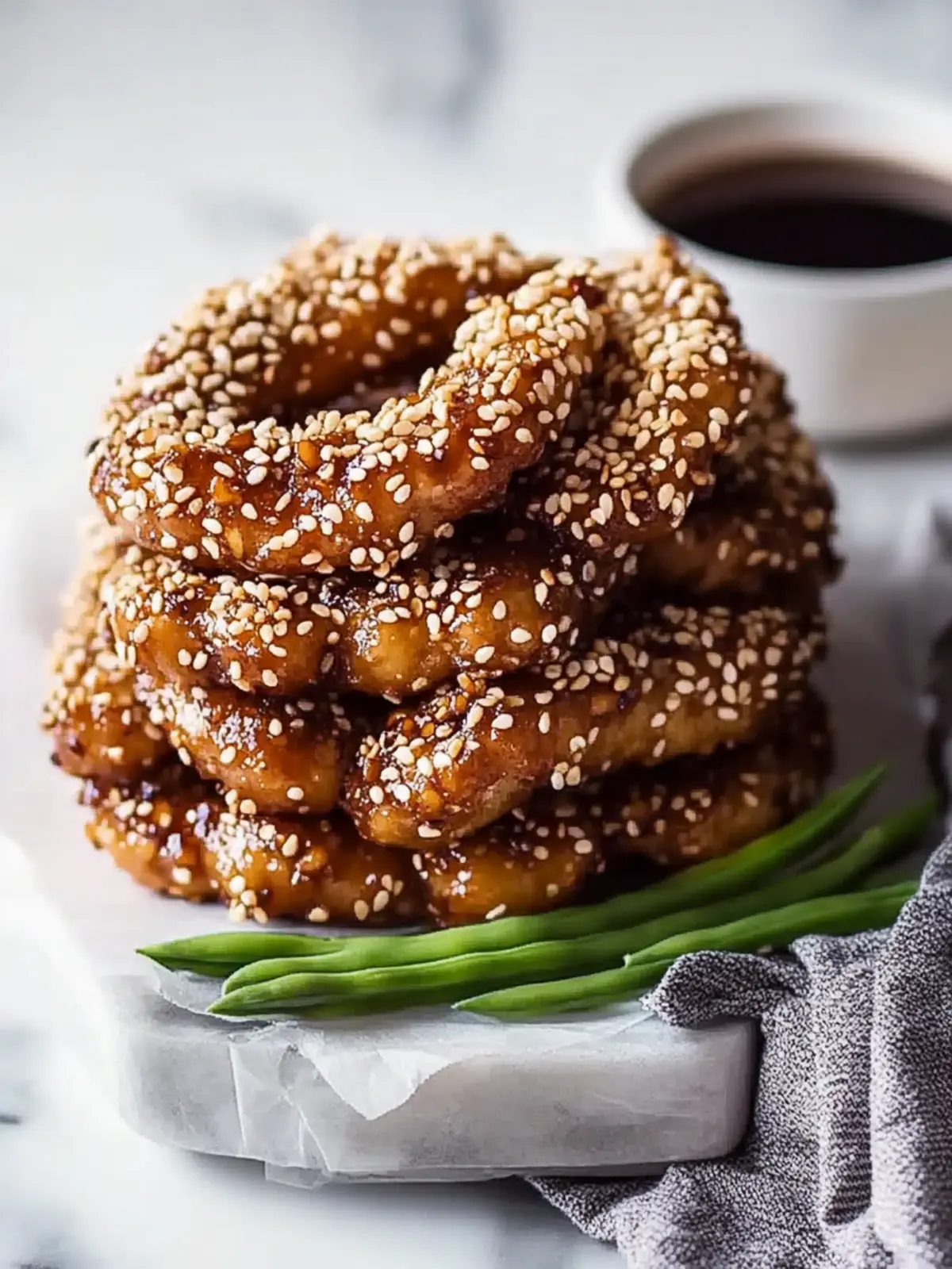 Leckeres hochprotein-Sesamhühnchen für schnelle Abendessen 5 Leckeres hochprotein-Sesamhühnchen