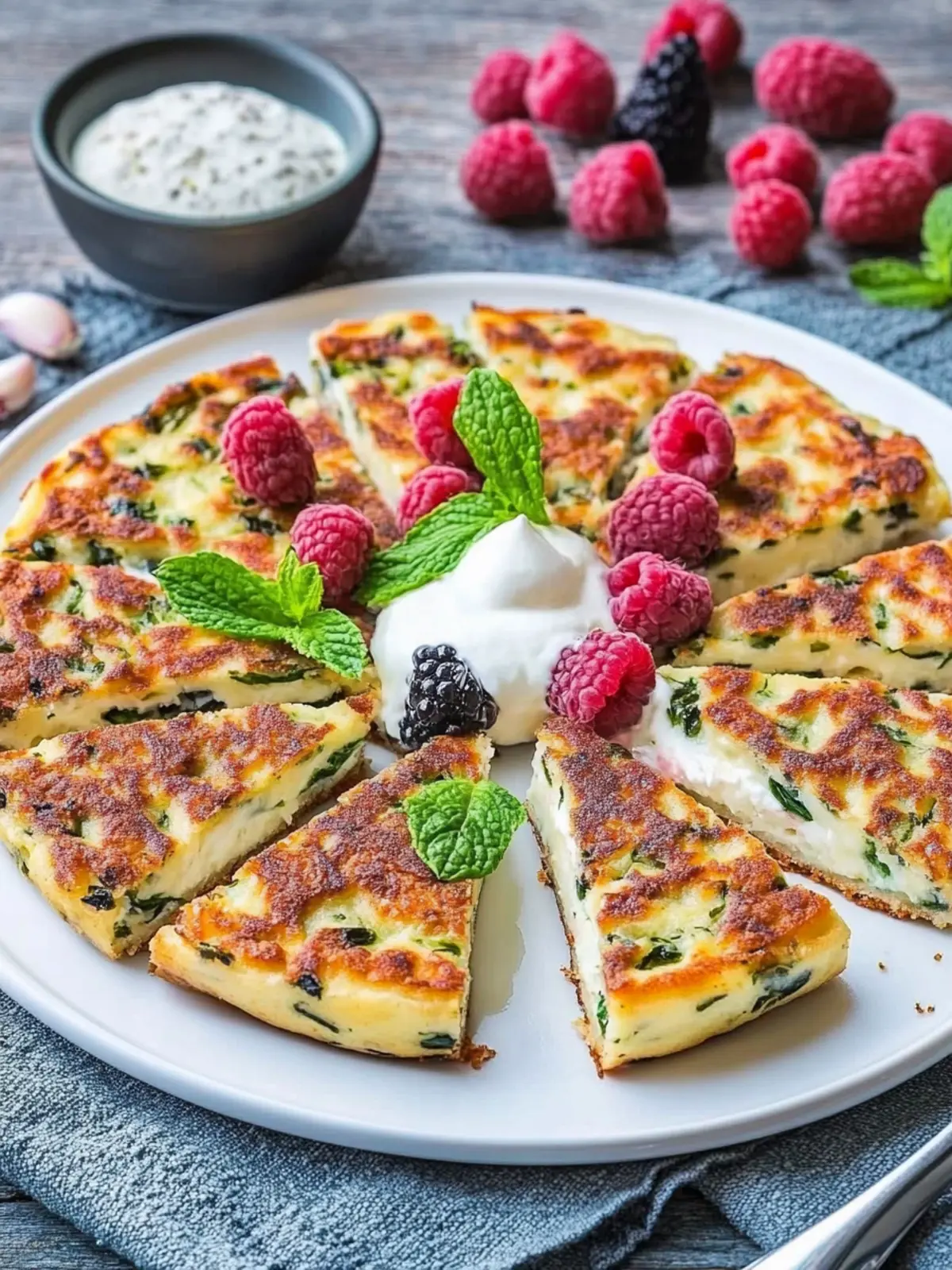 Herzhafte Low-Carb-Pfannkuchen: Lecker und gesund genießen 2 Herzhafte Low-Carb-Pfannkuchen