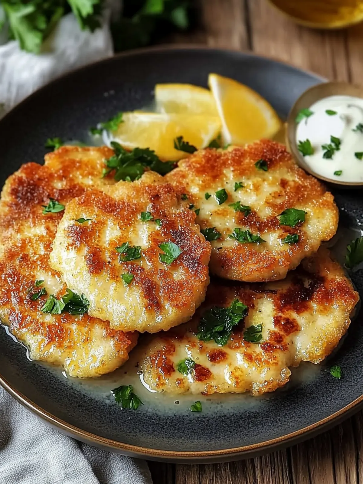Perfektes Blumenkohl Schnitzel ohne Panade – Gesund und Lecker 4 Blumenkohl Schnitzel ohne Panade