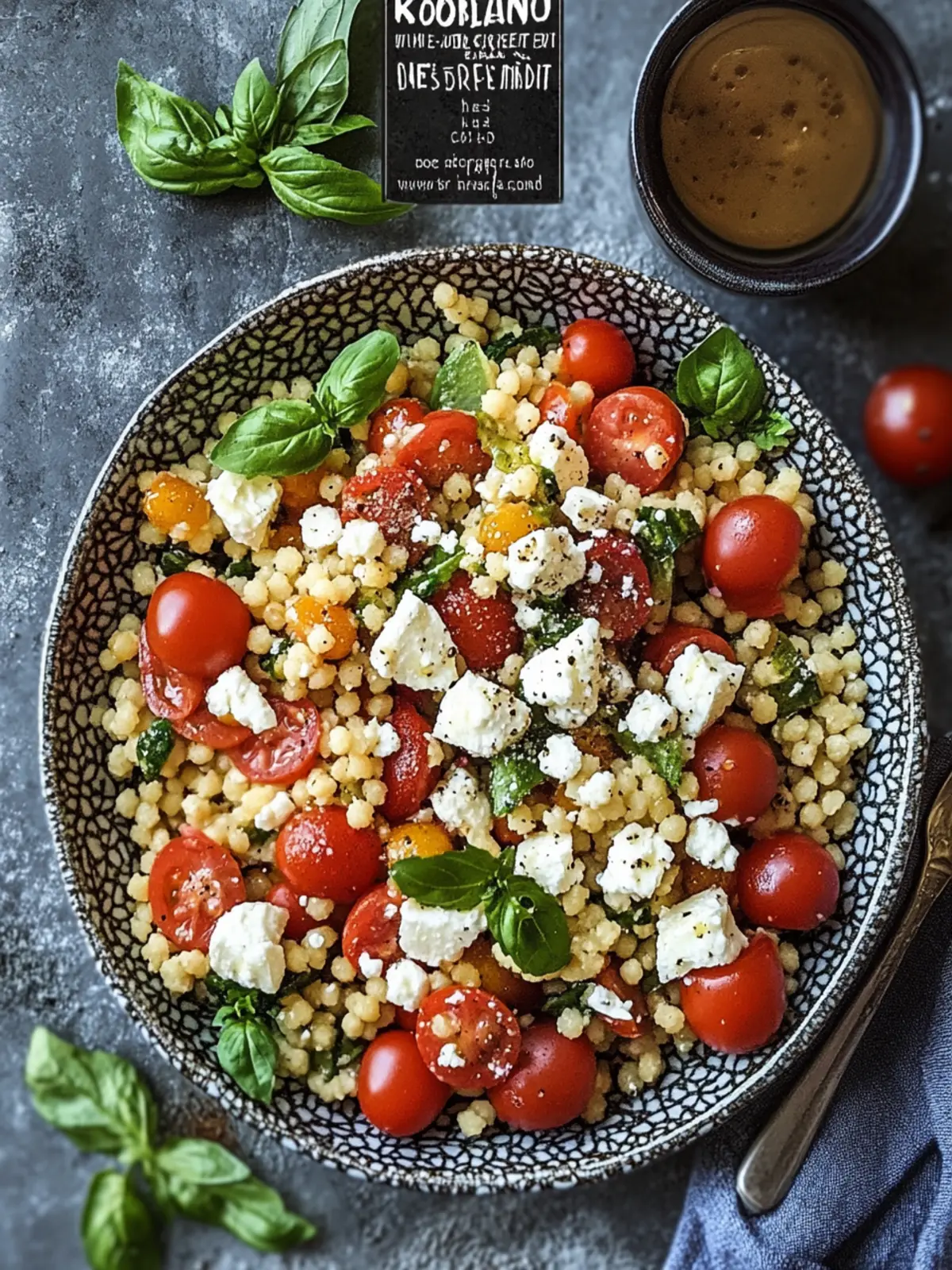 Köstlicher Couscous Salat mit Feta – Gesund und Schnell genießen 4 Delicious Couscous Salad with Feta