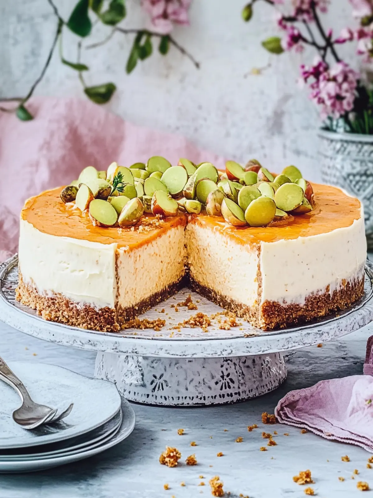 Saftiger Karottenkäsekuchen für ein unvergessliches Ostern 5 Juicy carrot cheesecake for Easter