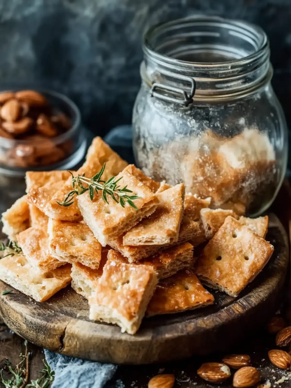 Krosse Sauerteig Käsecracker: Perfekte Snack-Energie für jeden Tag 3 Sauerteig Käsecracker